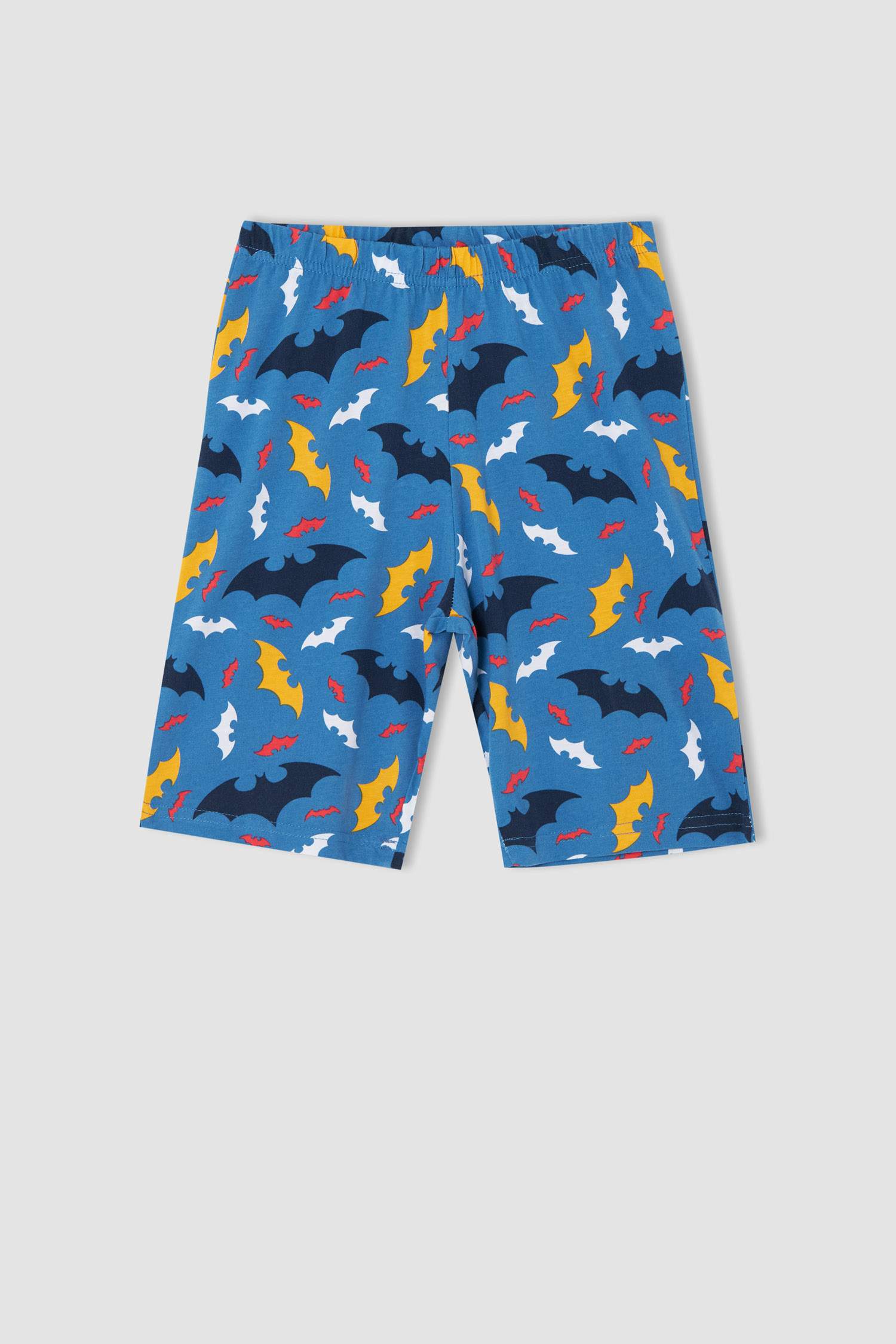 Erkek Çocuk Batman Lisanslı Kısa Kollu Pijama Takımı
