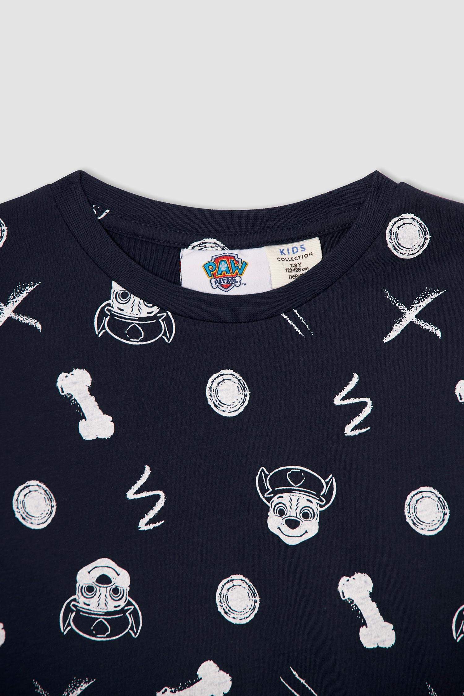 Erkek Çocuk PAW Patrol Lisanslı Uzun Kollu Pijama Takımı
