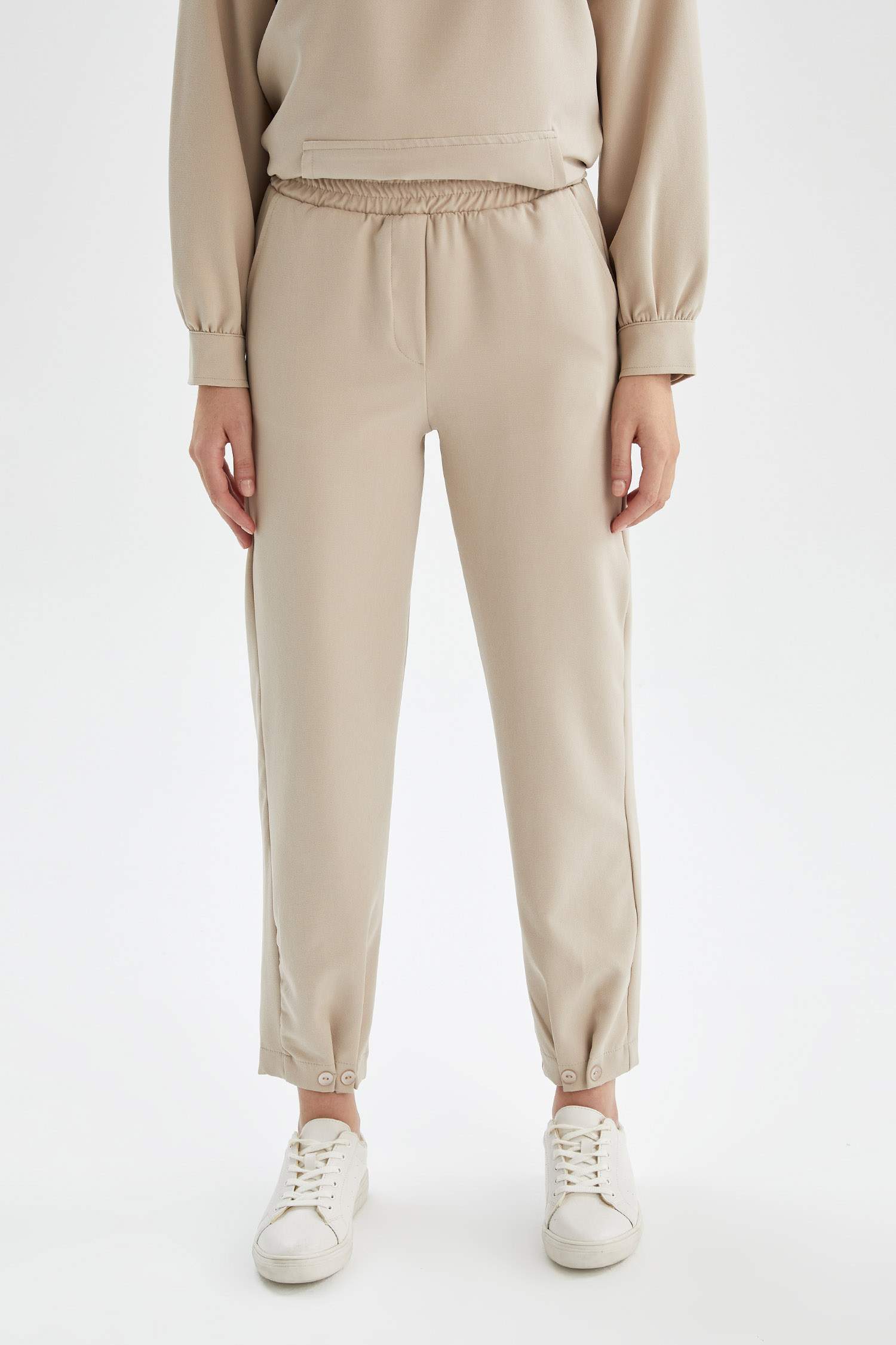 Carrot Fit Esnek Belli Pantolon