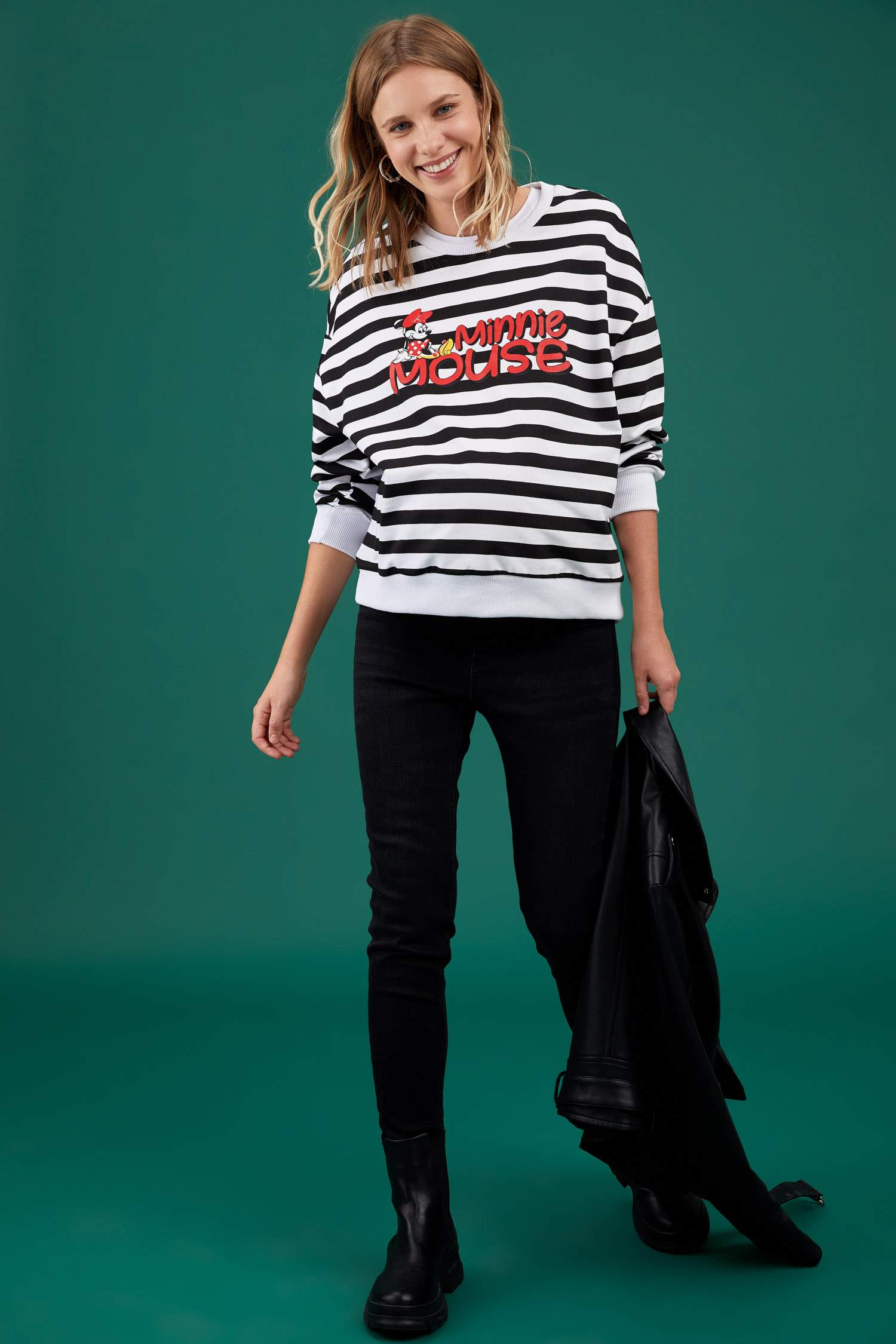 Hamile Skinny Fit Yüksek Bel Jean Pantolon