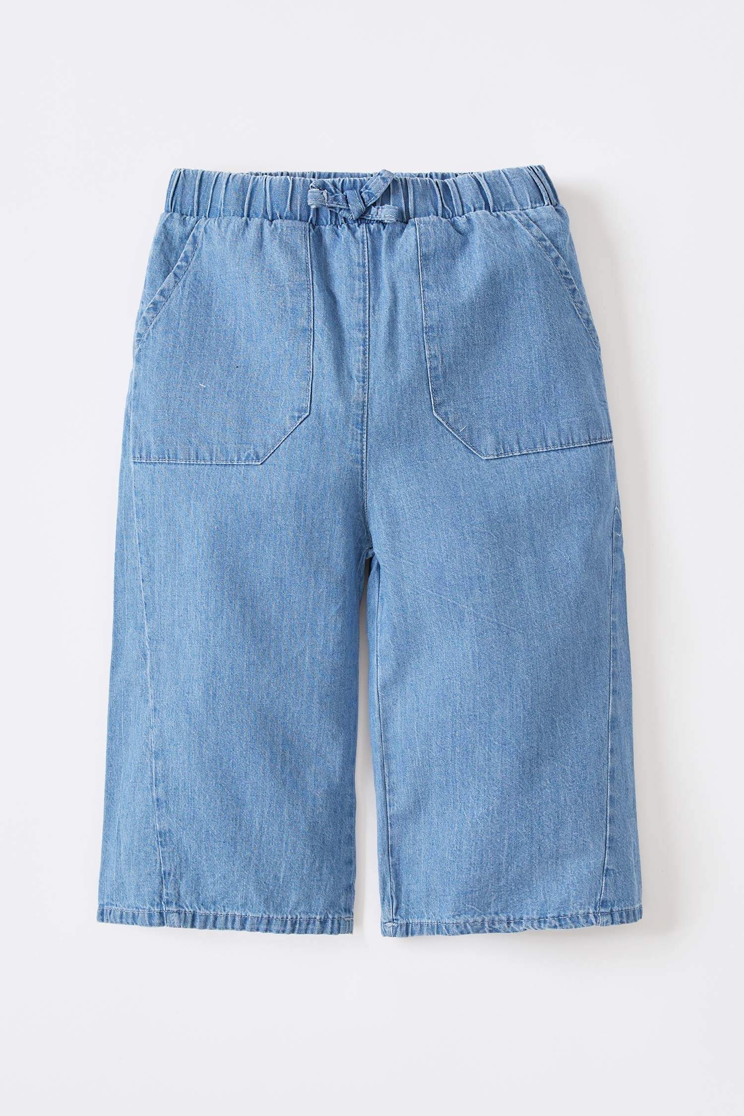 Kız Bebek Esnek Belli Jean Pantolon