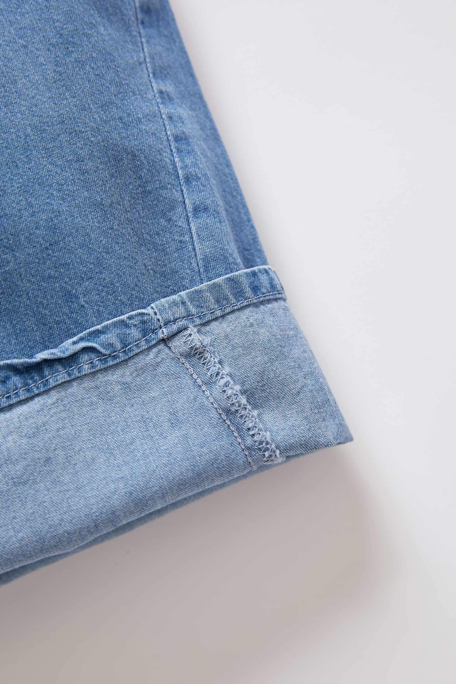 Kız Bebek Esnek Belli Jean Pantolon