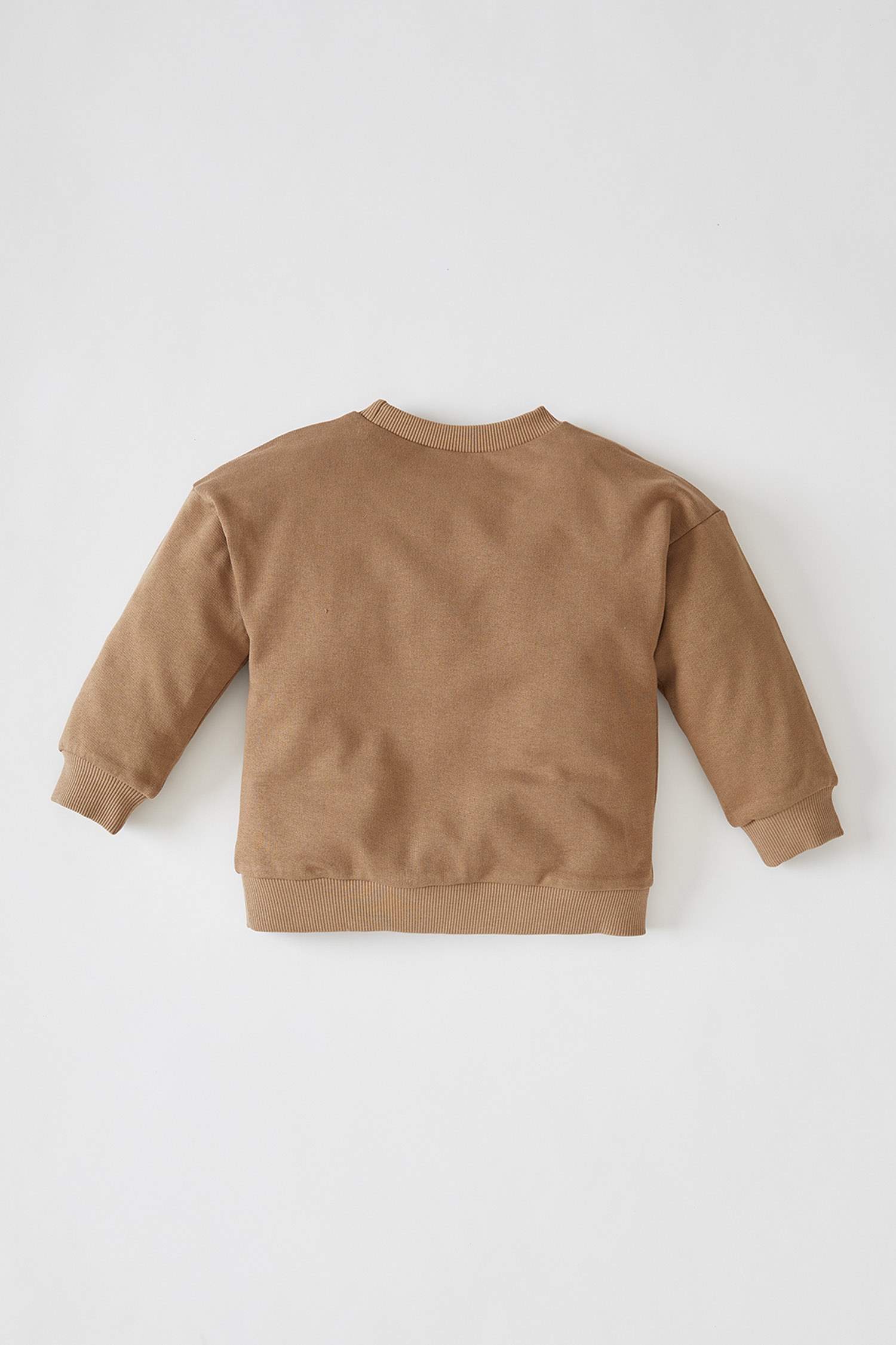 Erkek Bebek Regular Fit Slogan Baskılı Sweatshirt
