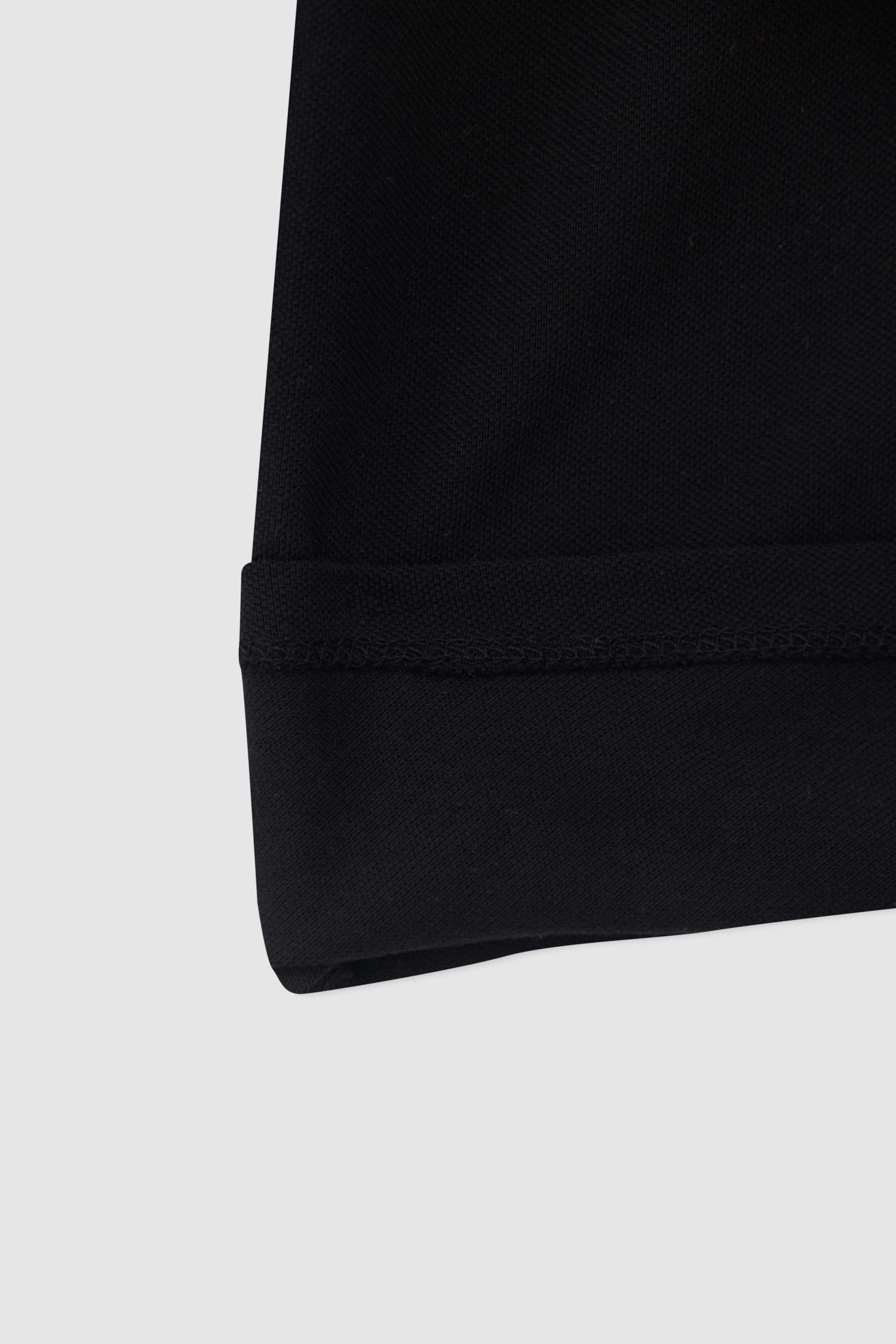 Erkek Çocuk Basic Polo Yaka Uzun Kollu Tişört