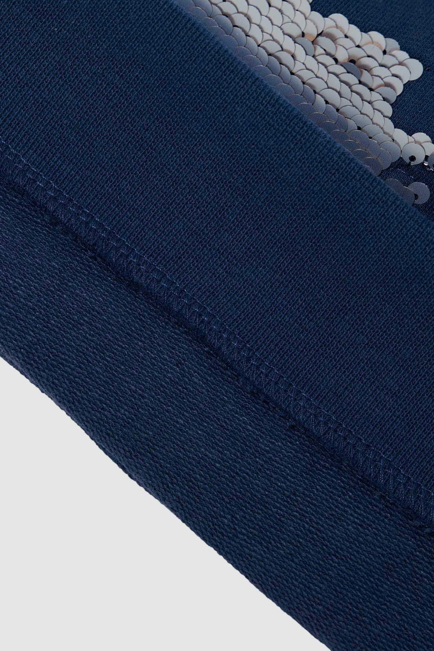 Erkek Çocuk Relax Fit Dinozor Baskılı Kapüşonlu Sweatshirt