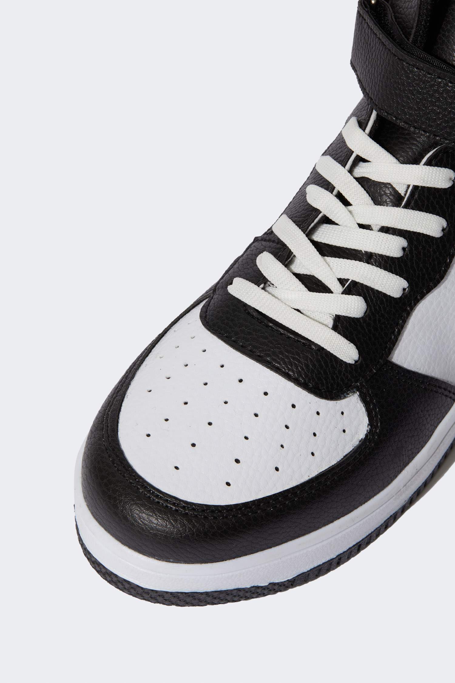 Erkek Nasa Lisanslı Suni Deri Bağcıklı Bilekli Sneaker Spor Ayakkabı