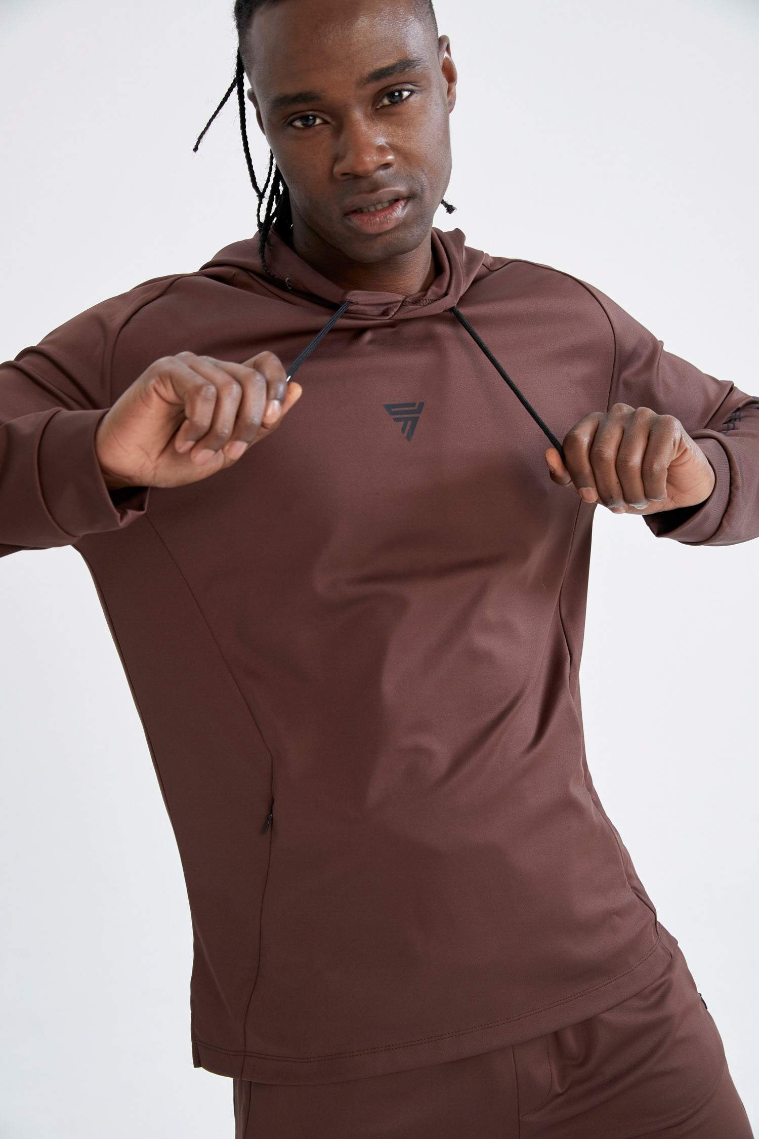 Standart Fit Kapüşonlu Baskılı İçi Yumuşak Tüylü Sweatshirt