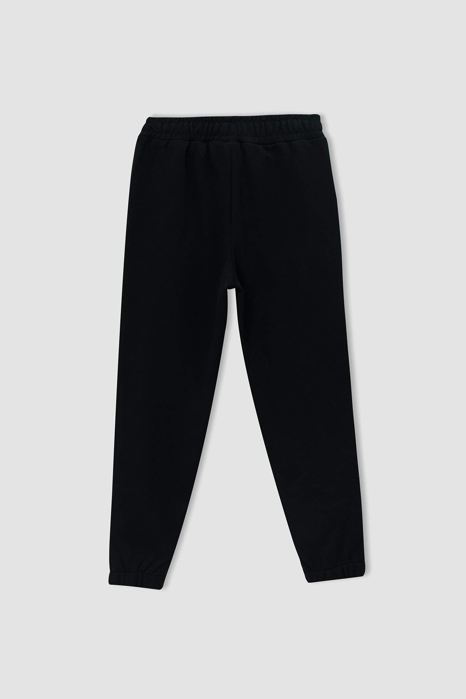 Kız Çocuk Regular Fit Baskılı İçi Yumuşak Tüylü Jogger Eşofman Altı