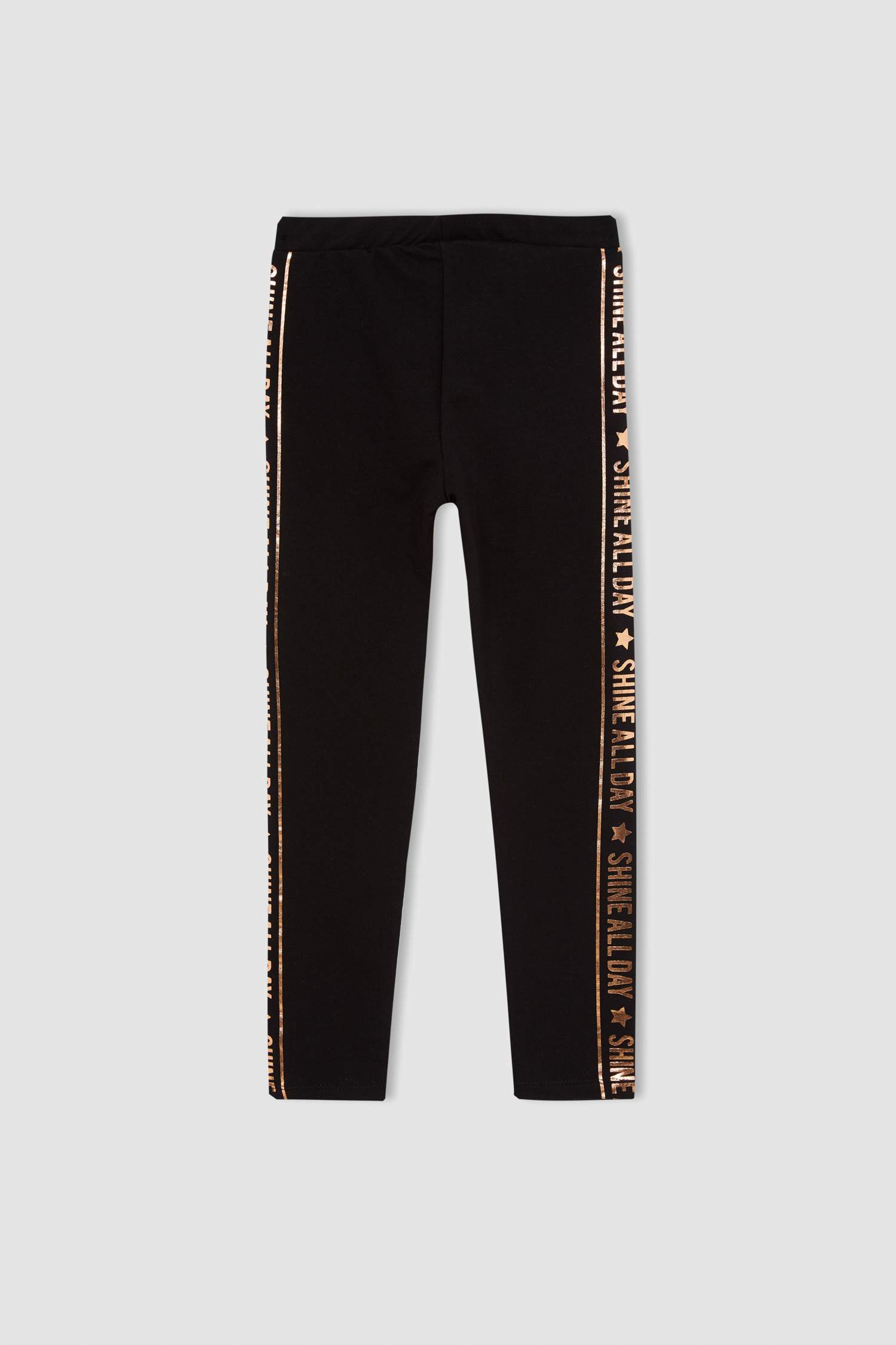 Kız Çocuk Regular Fit Tekli Tayt