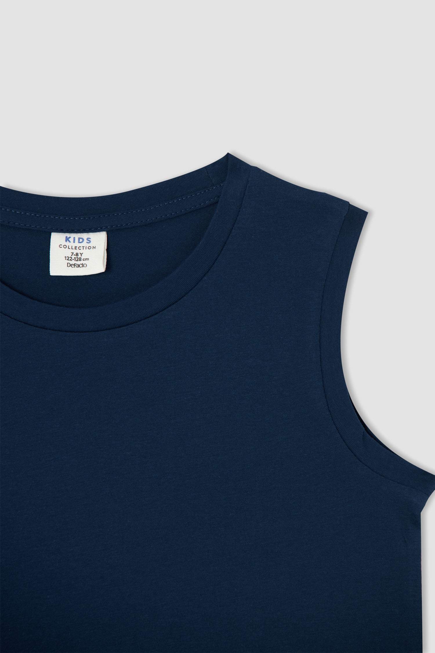 Erkek Çocuk Regular Fit Bisiklet Yaka Atlet