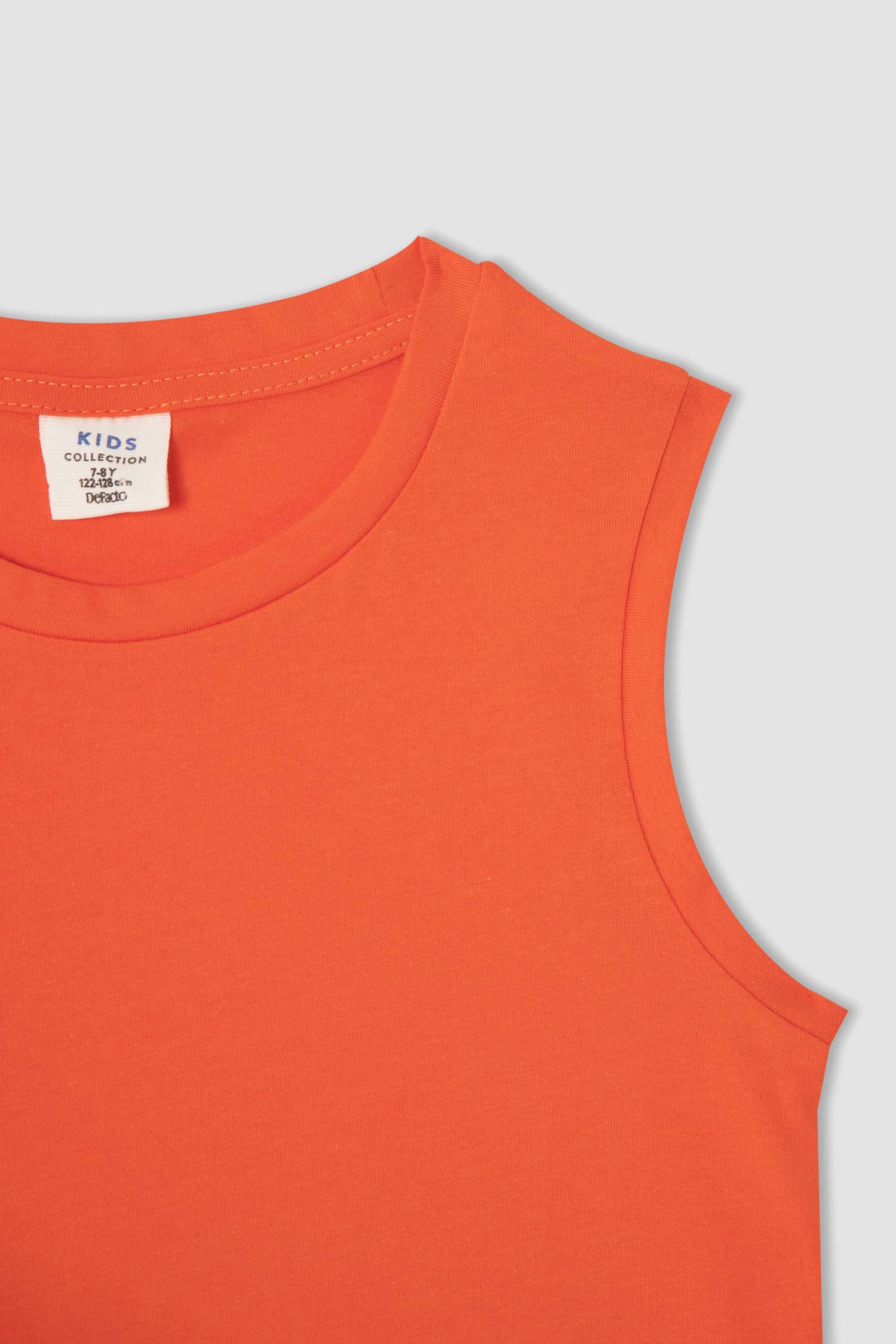 Erkek Çocuk Regular Fit Bisiklet Yaka Atlet