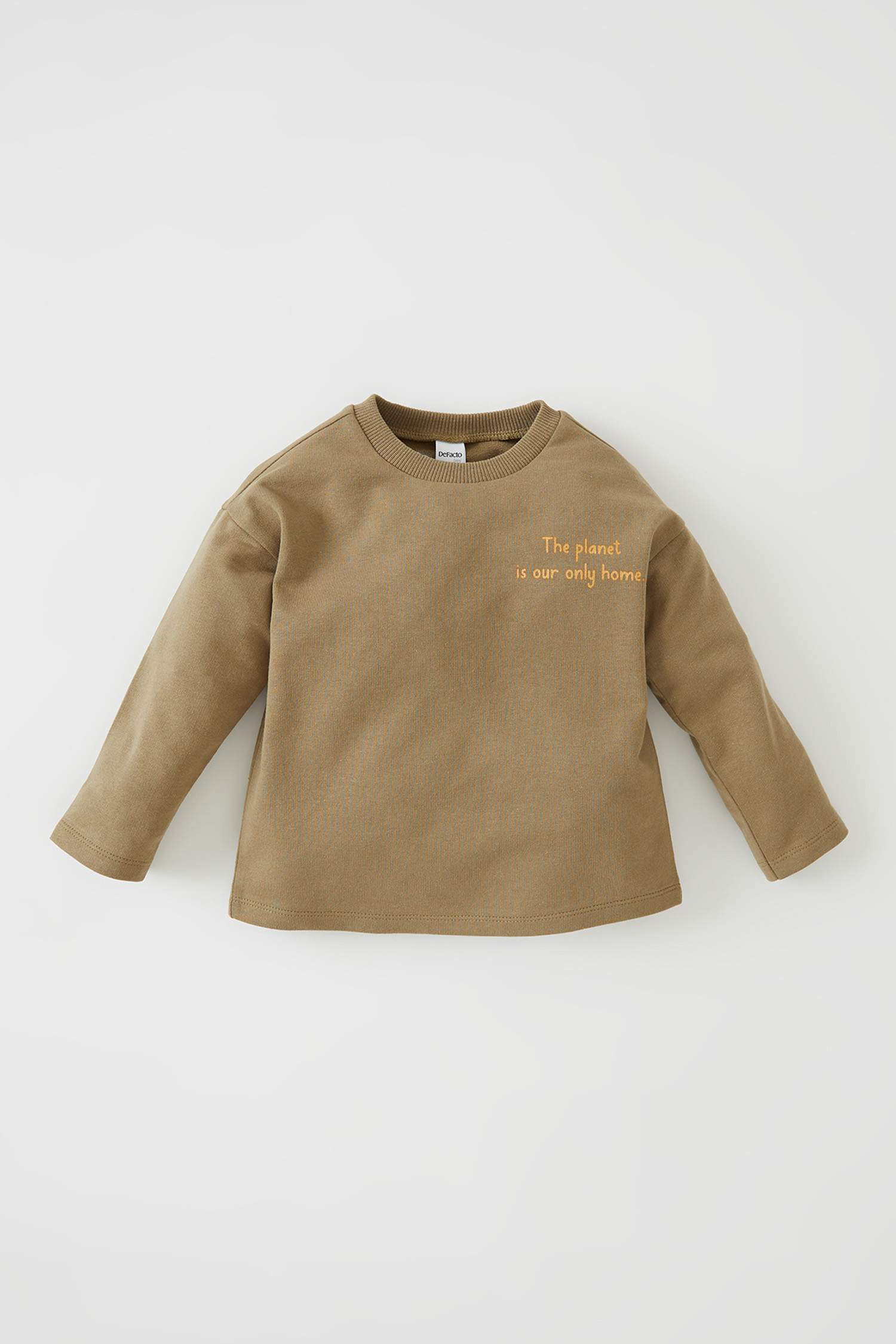 Erkek Bebek Regular Fit Baskılı Sweatshirt
