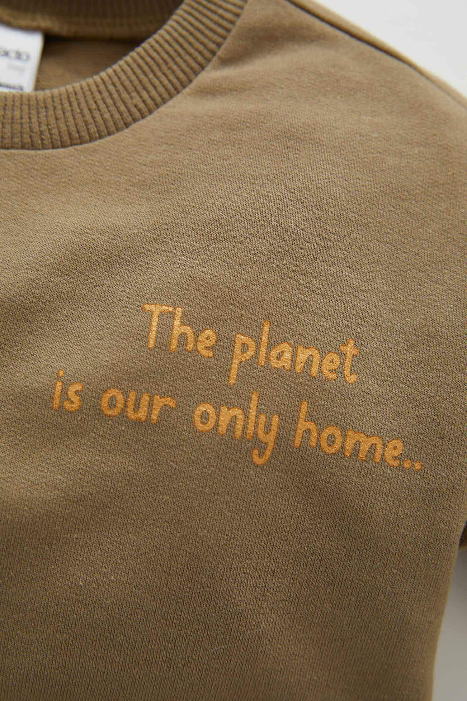 Erkek Bebek Regular Fit Baskılı Sweatshirt