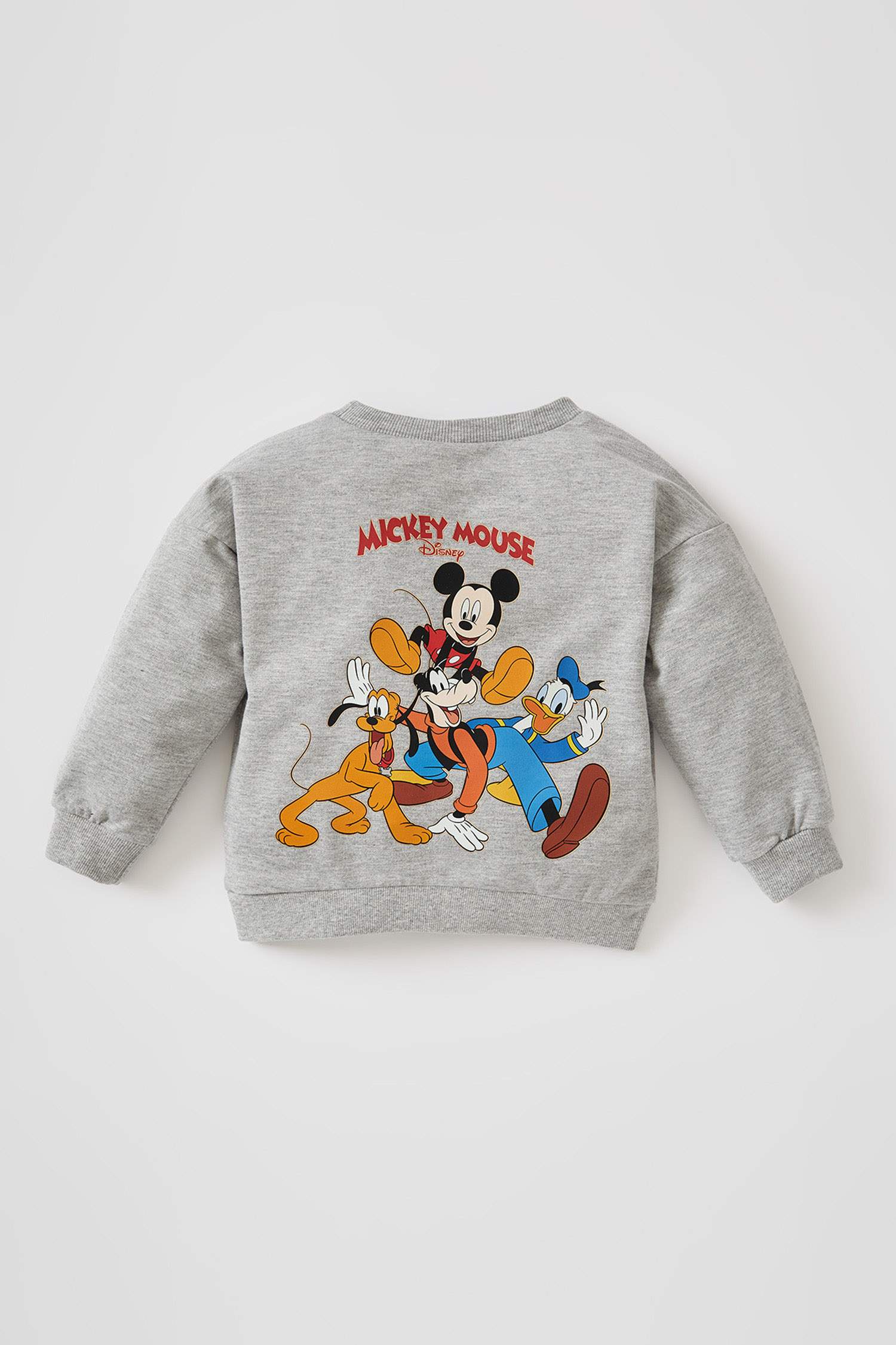 Erkek Bebek Mickey & Minnie Lisanslı Regular Fit Sweatshirt