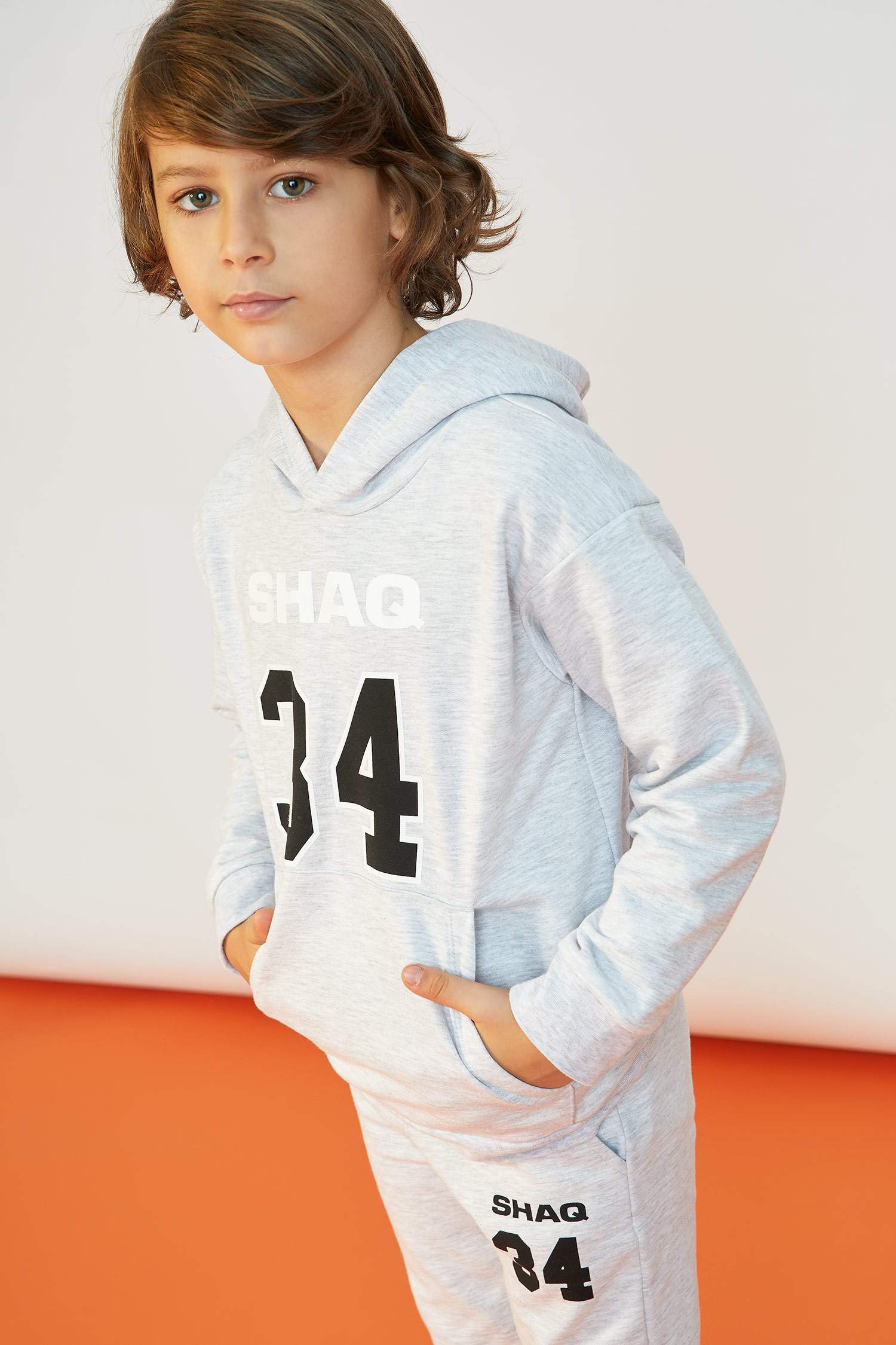 Erkek Çocuk Shaquille O'Neal Lisanslı Regular Fit Kapüşonlu Sweatshirt