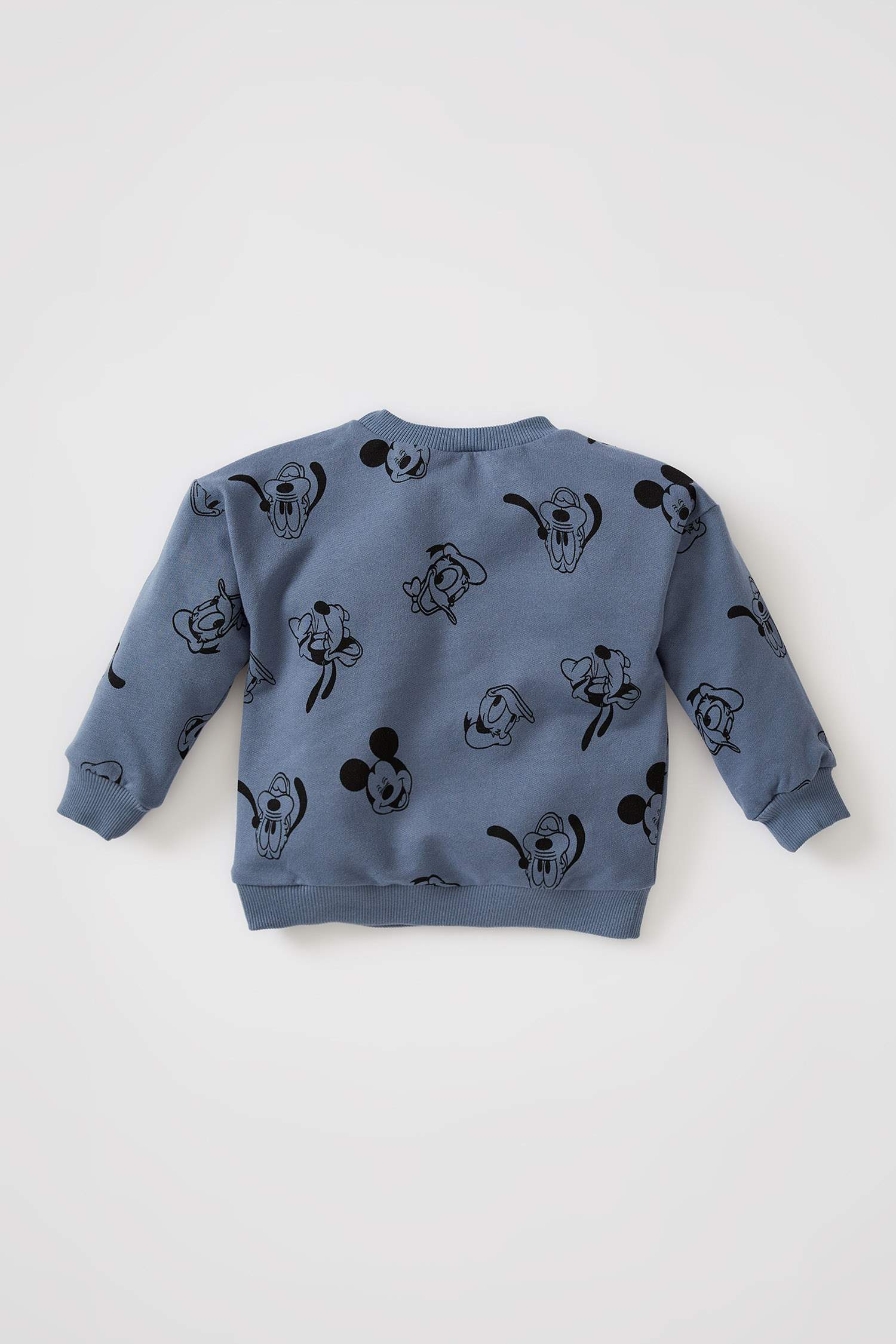 Erkek Bebek Mickey & Minnie Lisanslı Regular Fit Sweatshirt