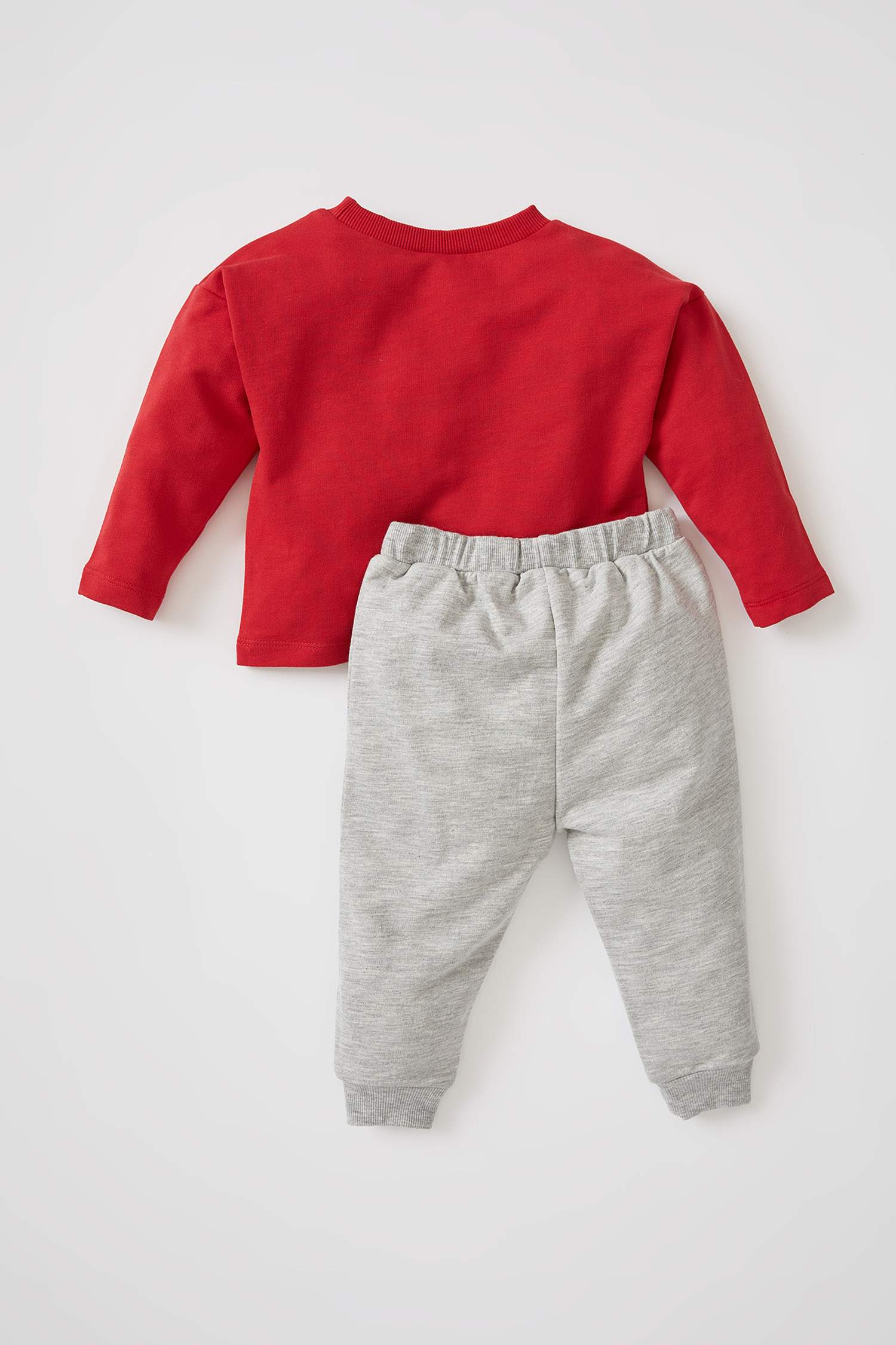 Erkek Bebek Regular Fit Baskılı Pamuklu 2'li Takım