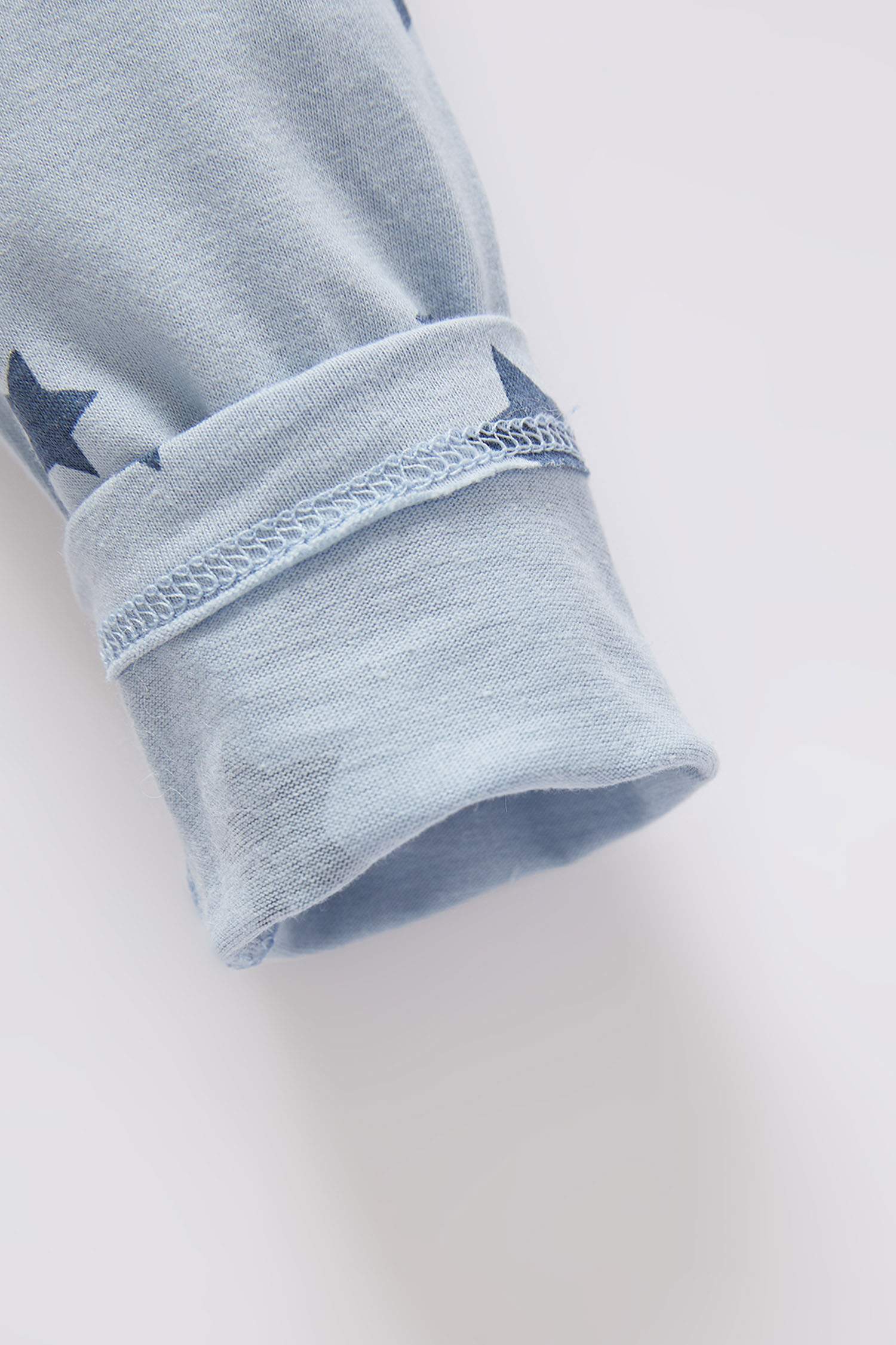 Erkek Bebek Desenli Uzun Kollu Pijama Takımı