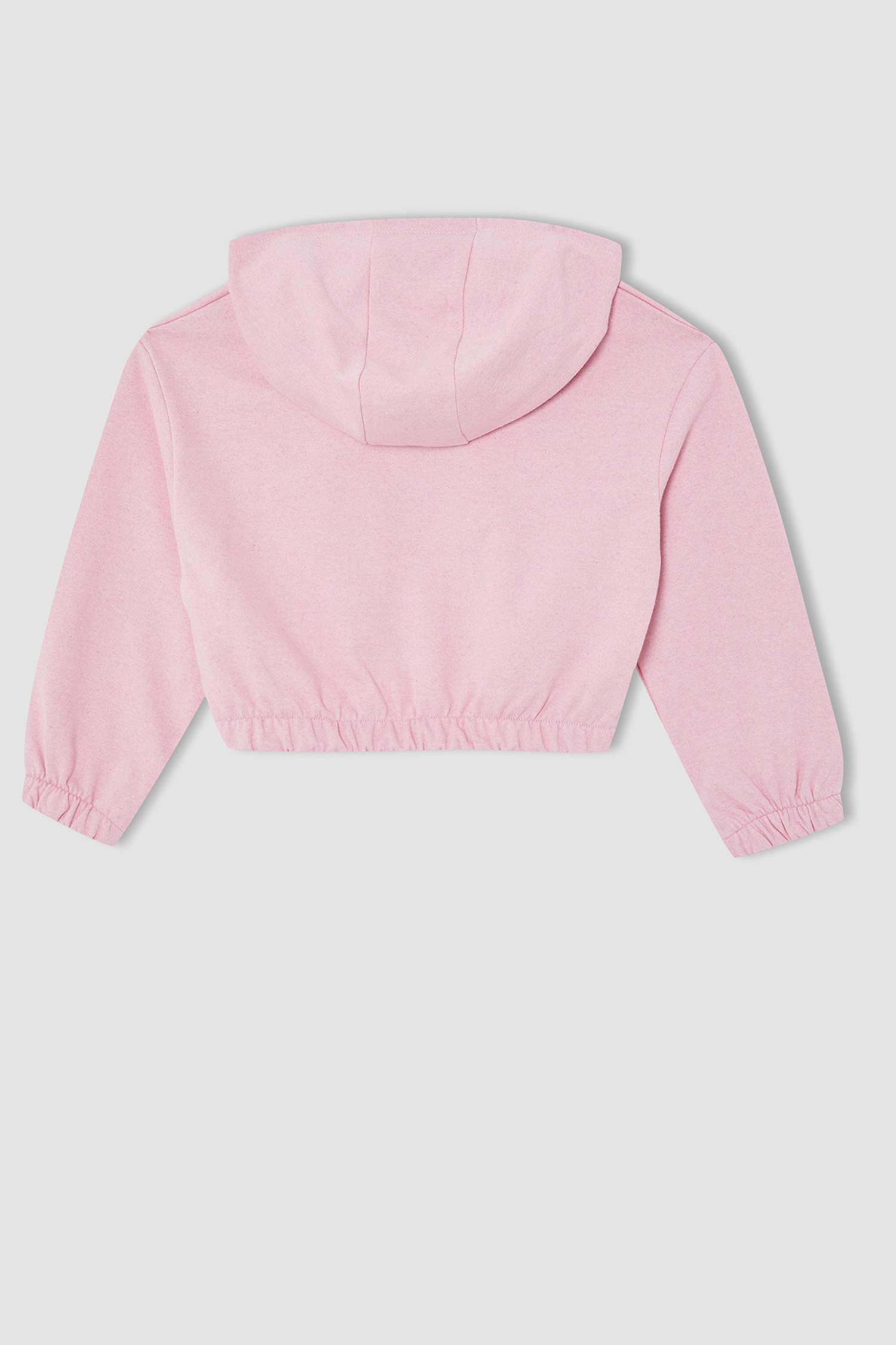 Kız Çocuk Regular Fit Kapüşonlu Baskılı 2'li Sweatshirt