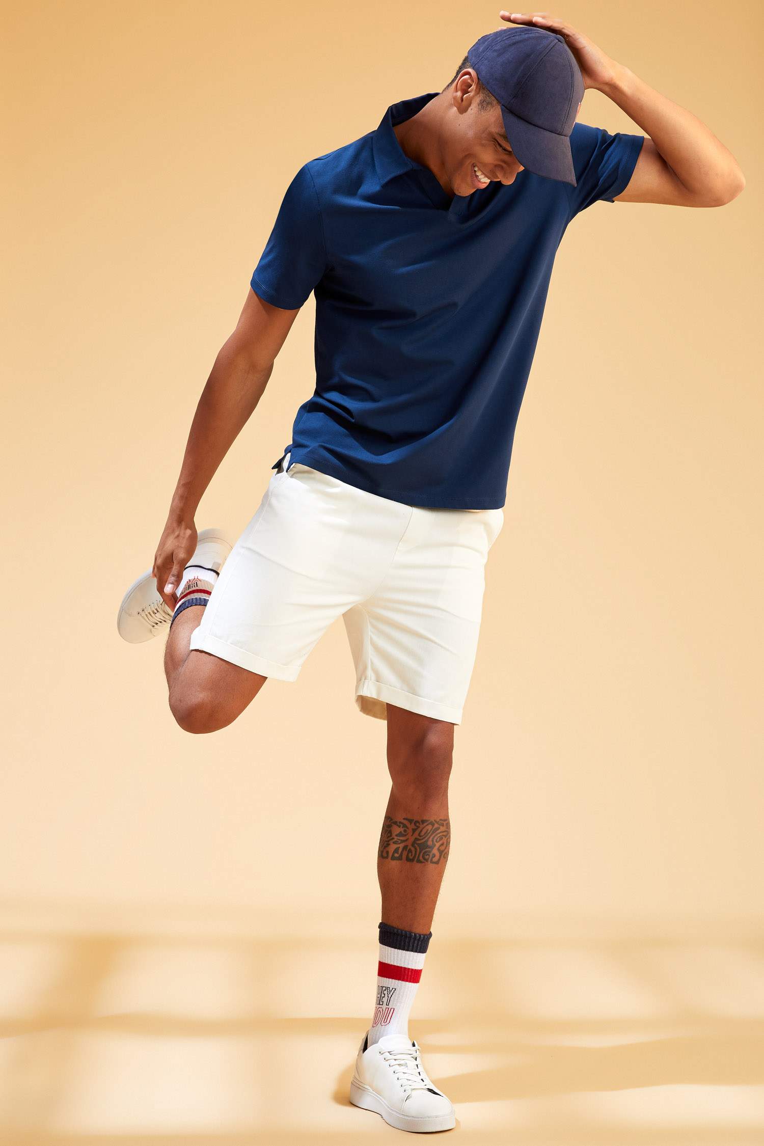 Slim Fit Basic Şort