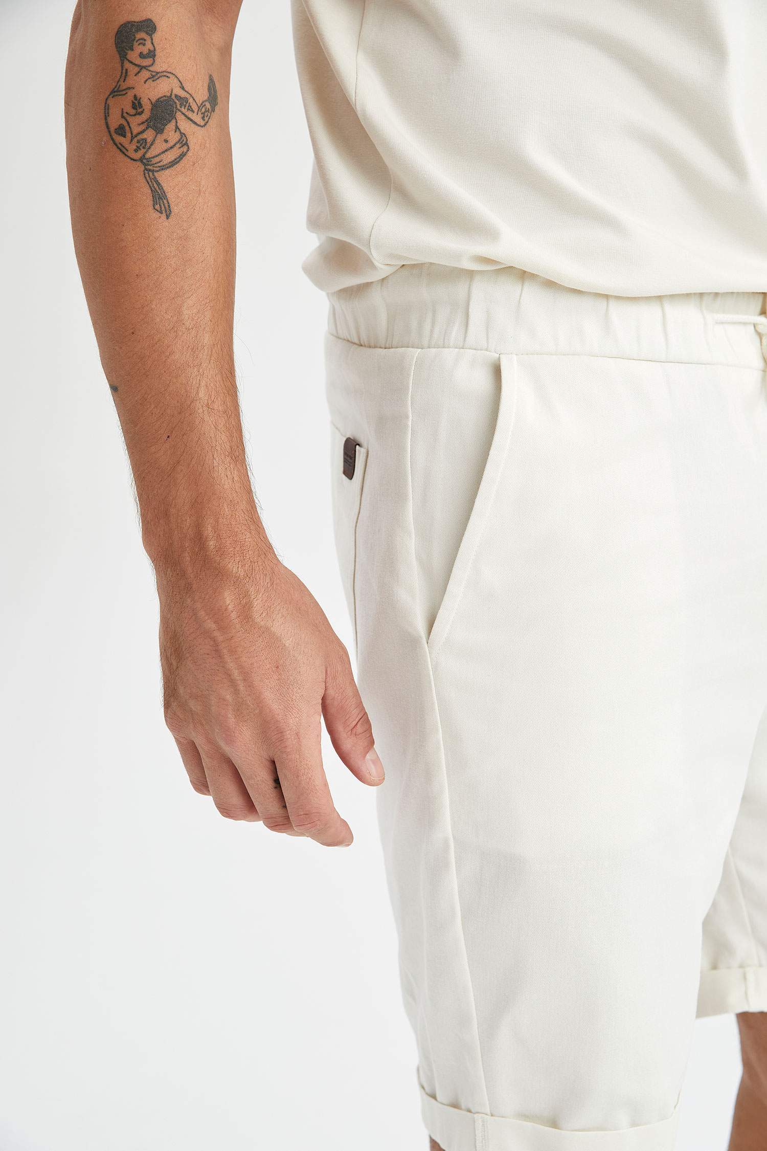 Slim Fit Basic Şort