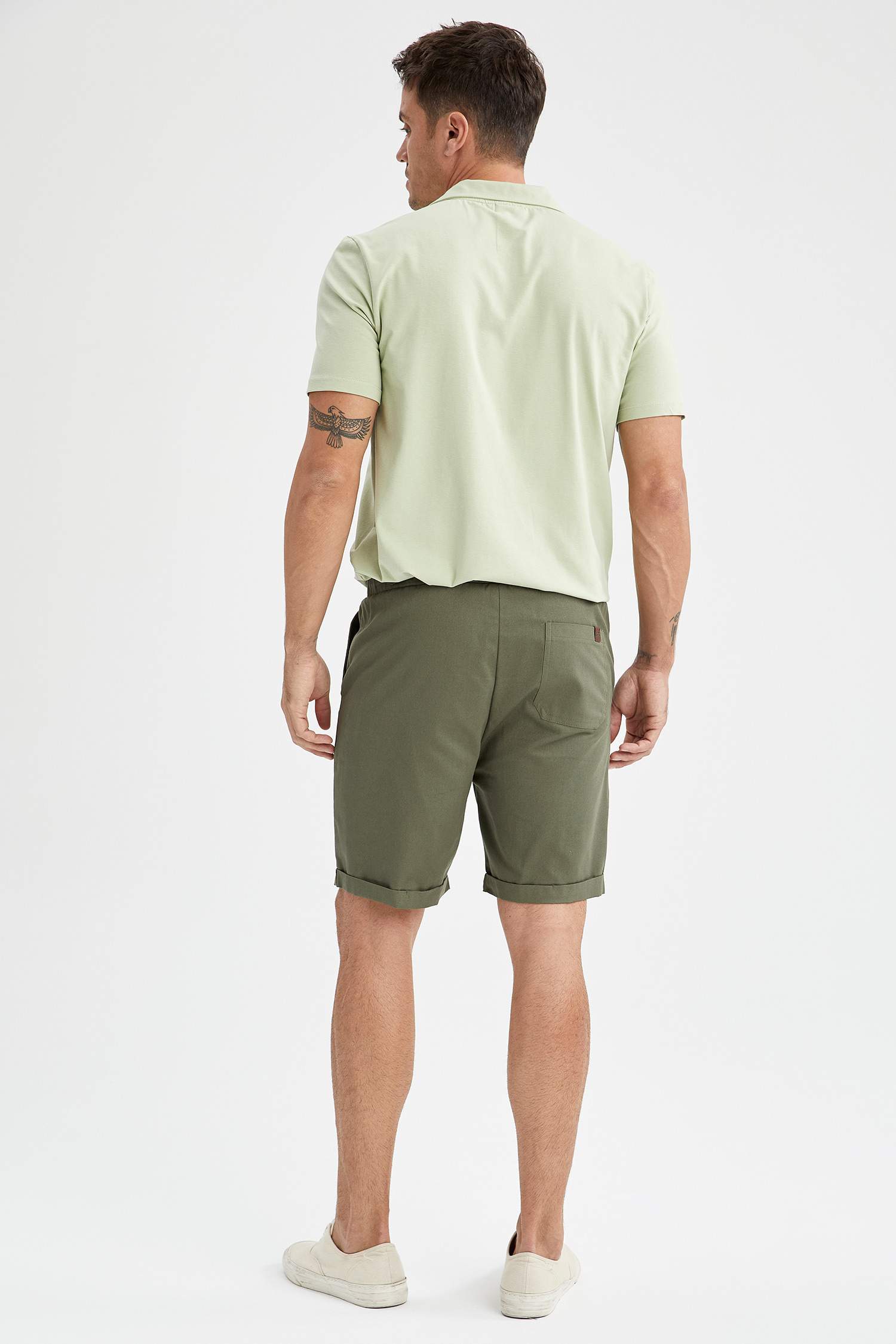 Slim Fit Basic Şort