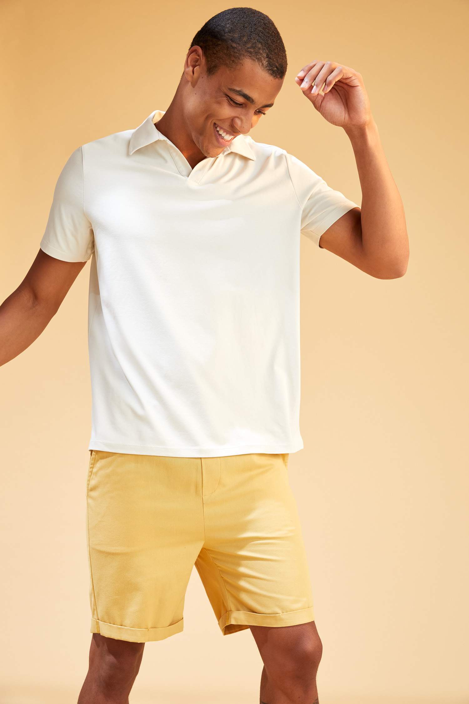 Slim Fit Basic Şort