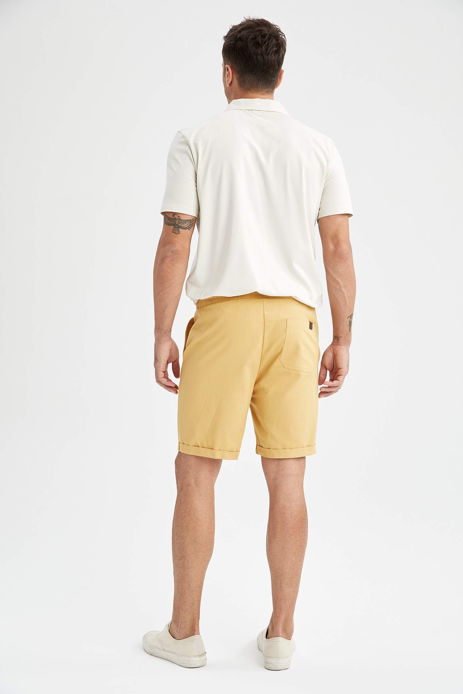 Slim Fit Basic Şort