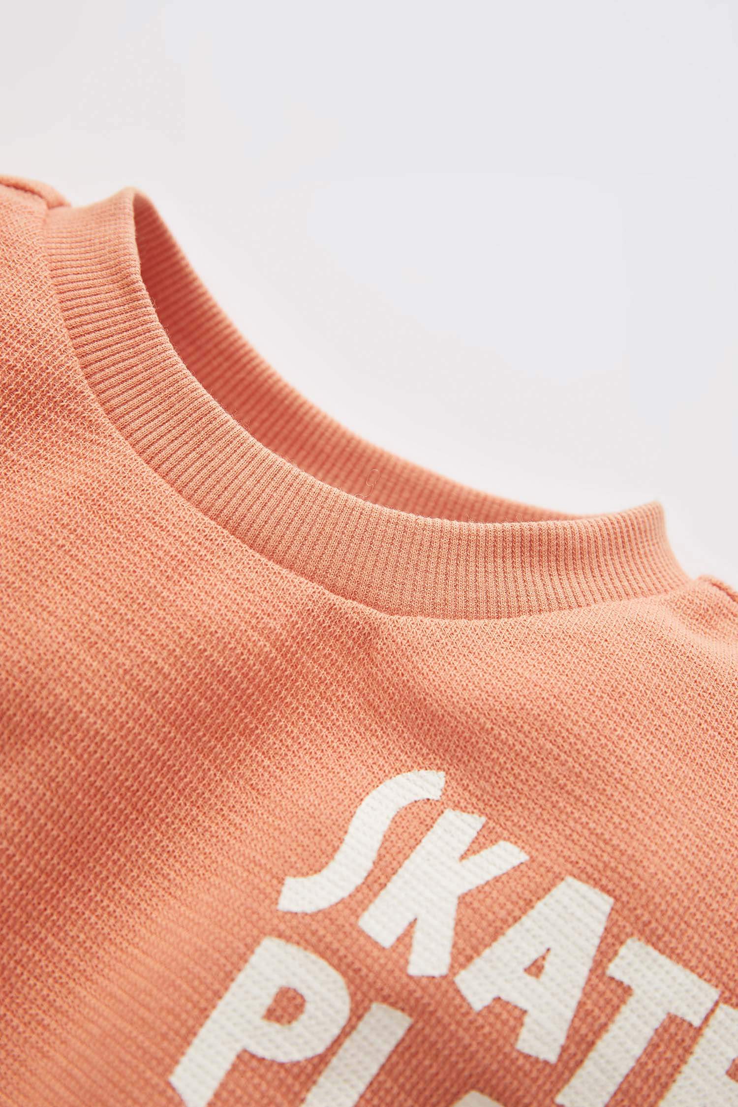 Erkek Bebek Regular Fit Baskılı Sweatshirt
