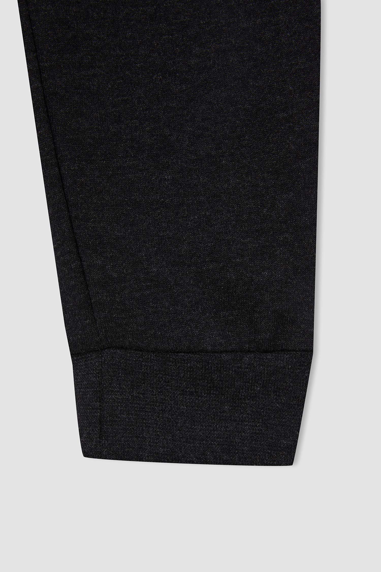 Erkek Çocuk Slim Fit İçi Yumuşak Tüylü jogger Eşofman Altı
