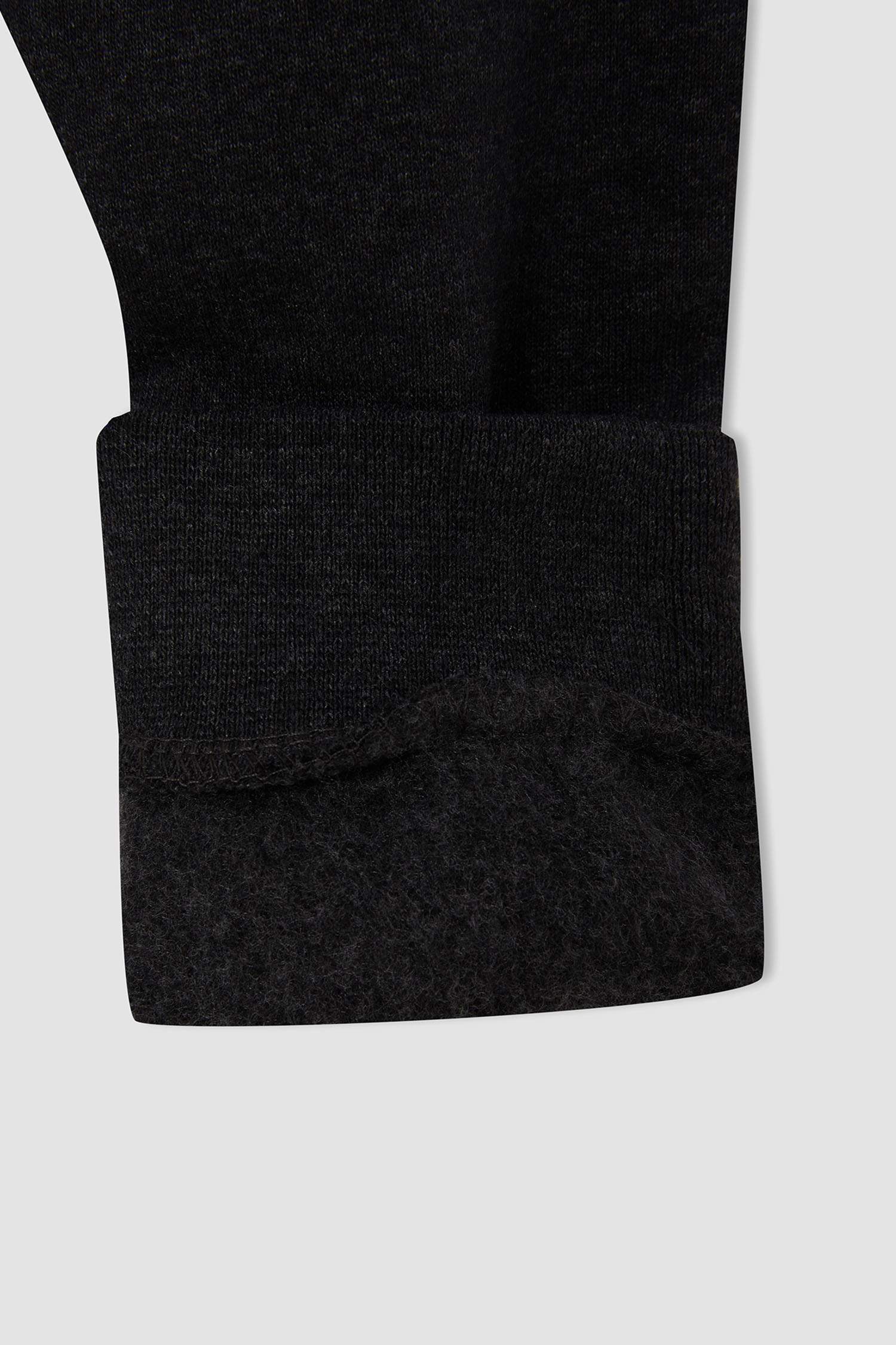 Erkek Çocuk Slim Fit İçi Yumuşak Tüylü jogger Eşofman Altı