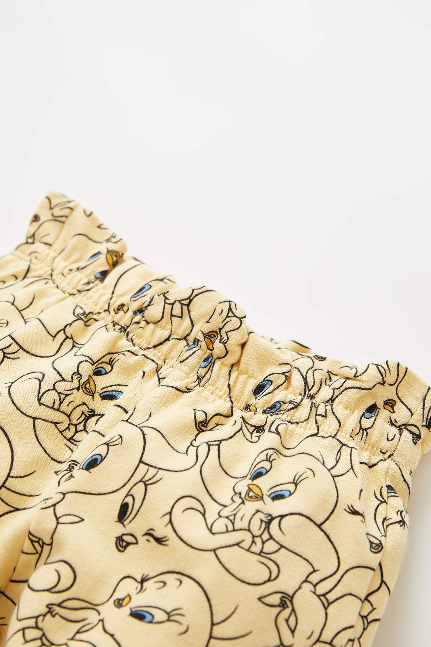 Kız Bebek Tweety Lisanslı Paperbag Belli Eşofman Altı