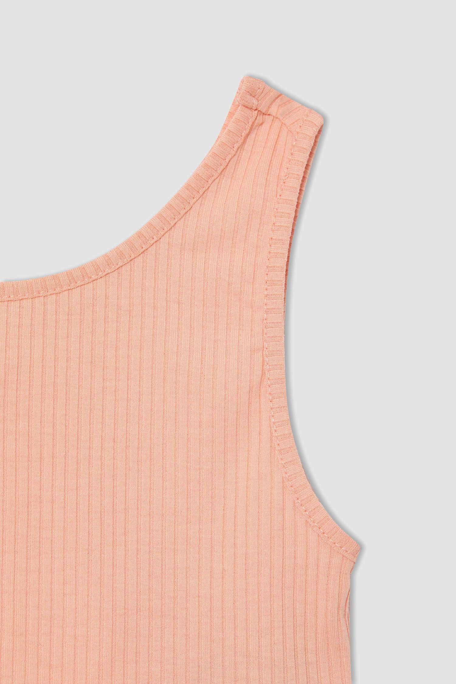 Kız Çocuk Slim Fit Crop Atlet