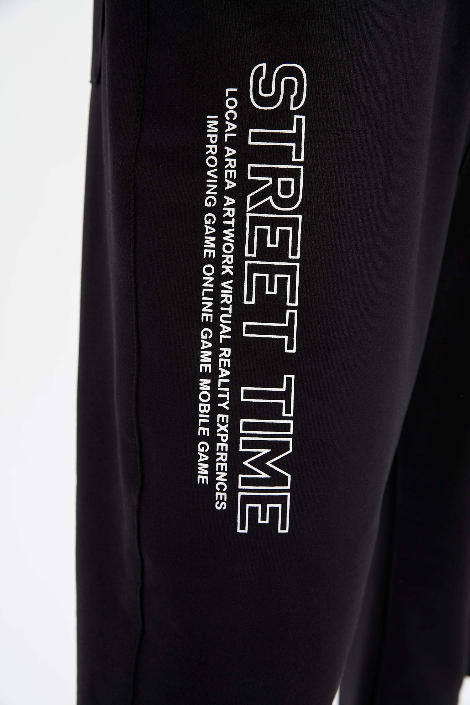 Oversize Fit Pamuklu Jogger Eşofman Altı