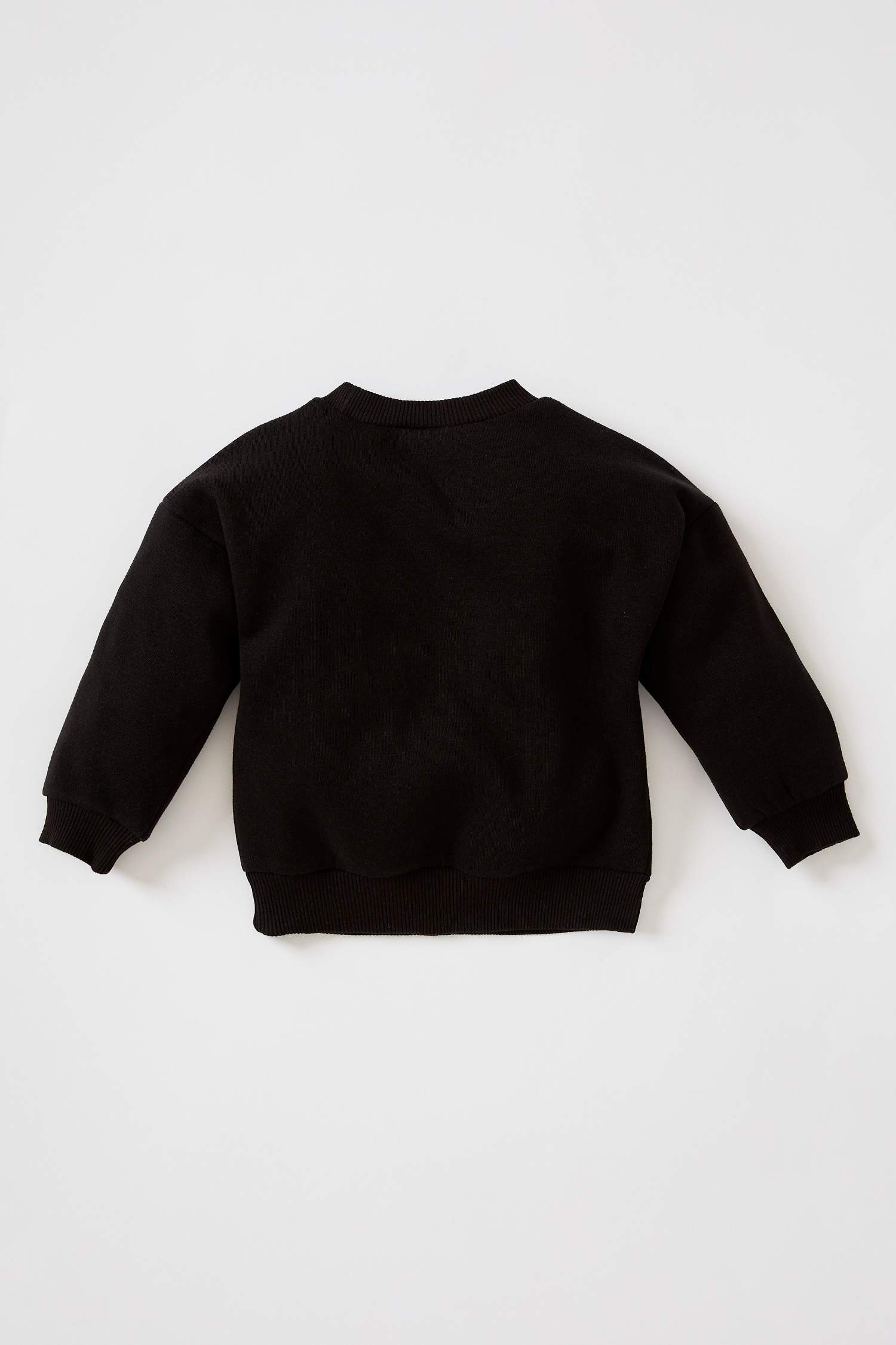 Erkek Bebek Regular Fit Bisiklet Yaka Baskılı Sweatshirt