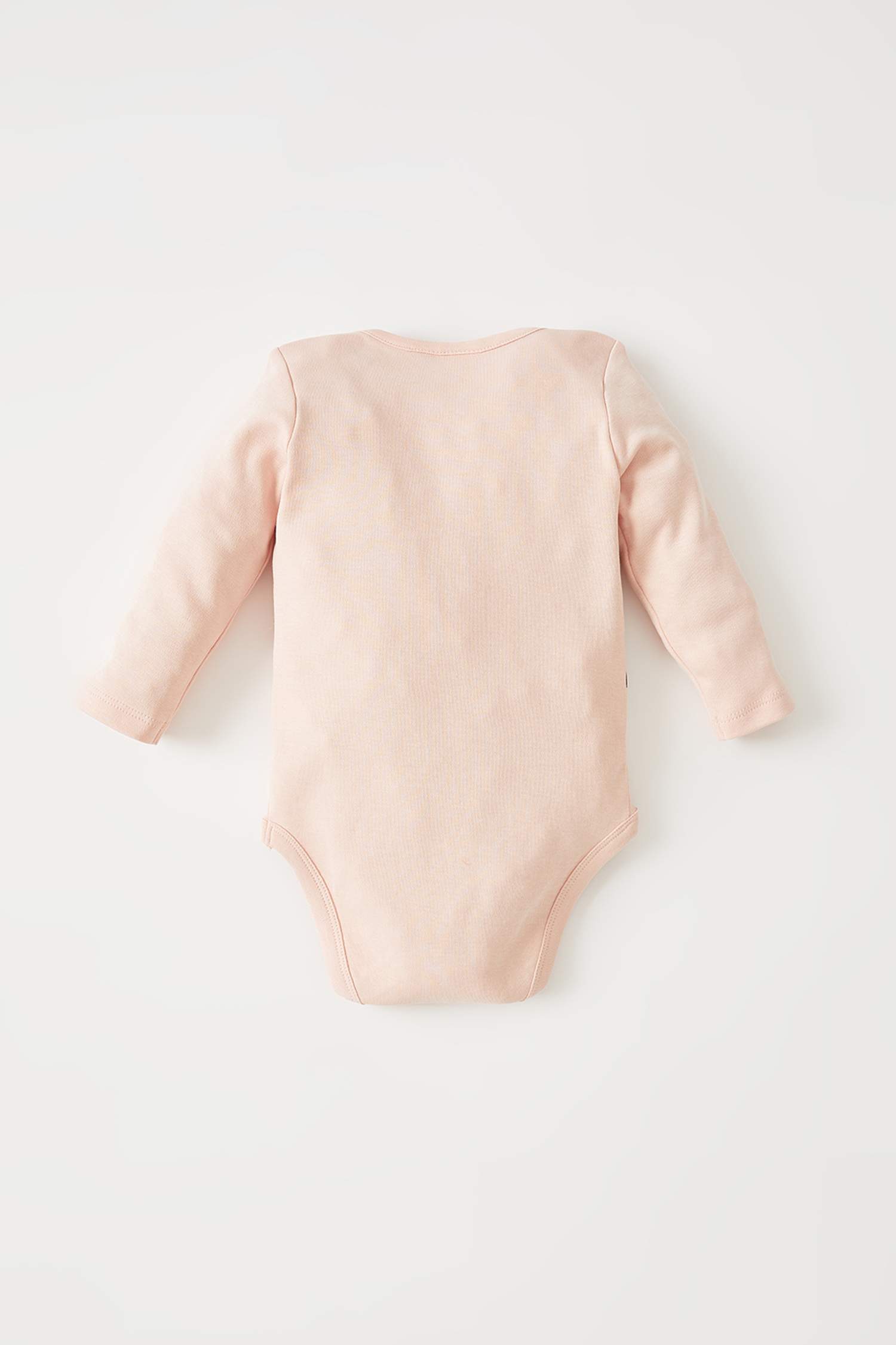 Kız Bebek Dumbo Lisanslı Uzun Kollu Pamuklu Yeni Doğan Çıtçıtlı Body