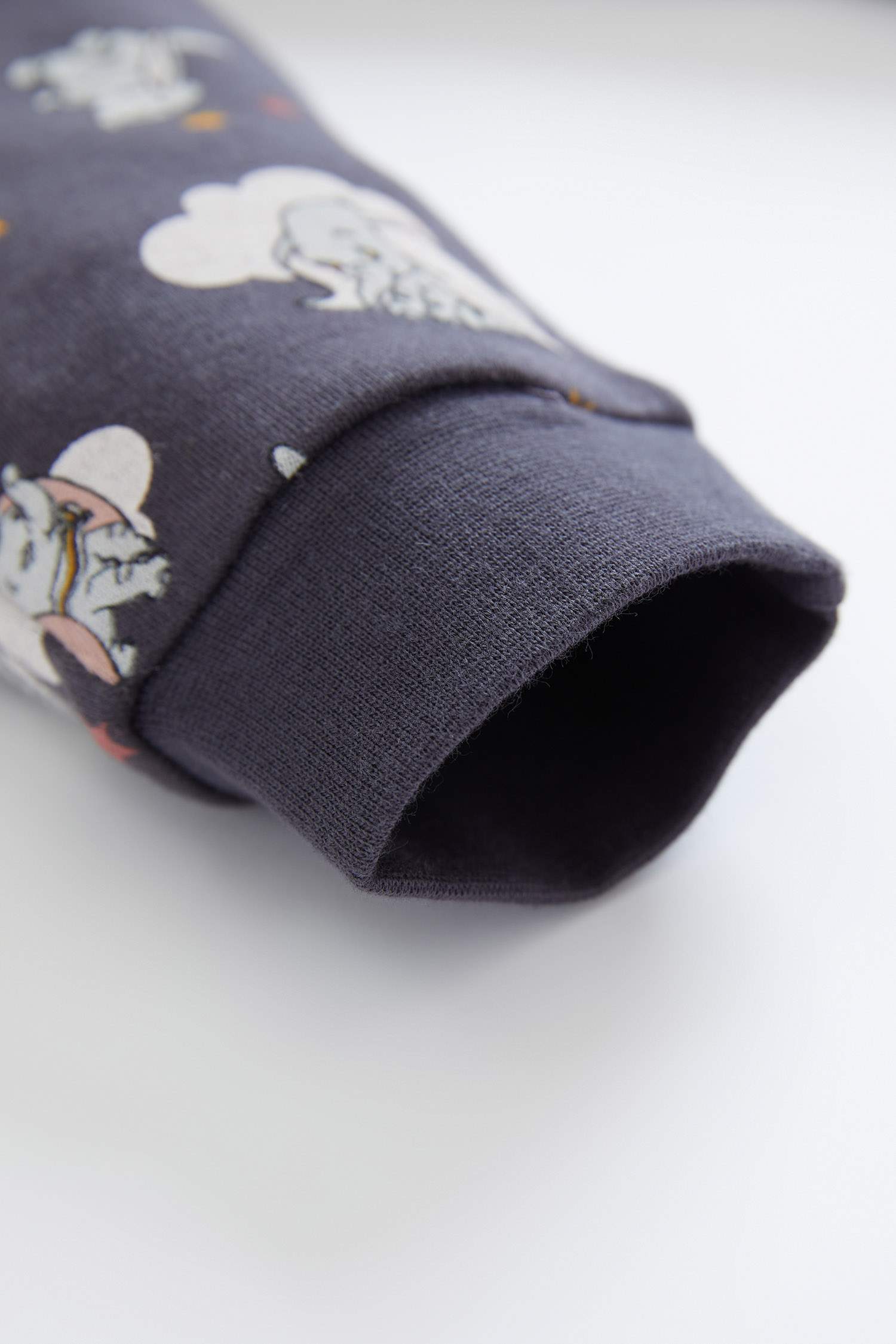 Kız Bebek Dumbo Lisanslı Uzun Kollu Pamuklu Pijama Takım