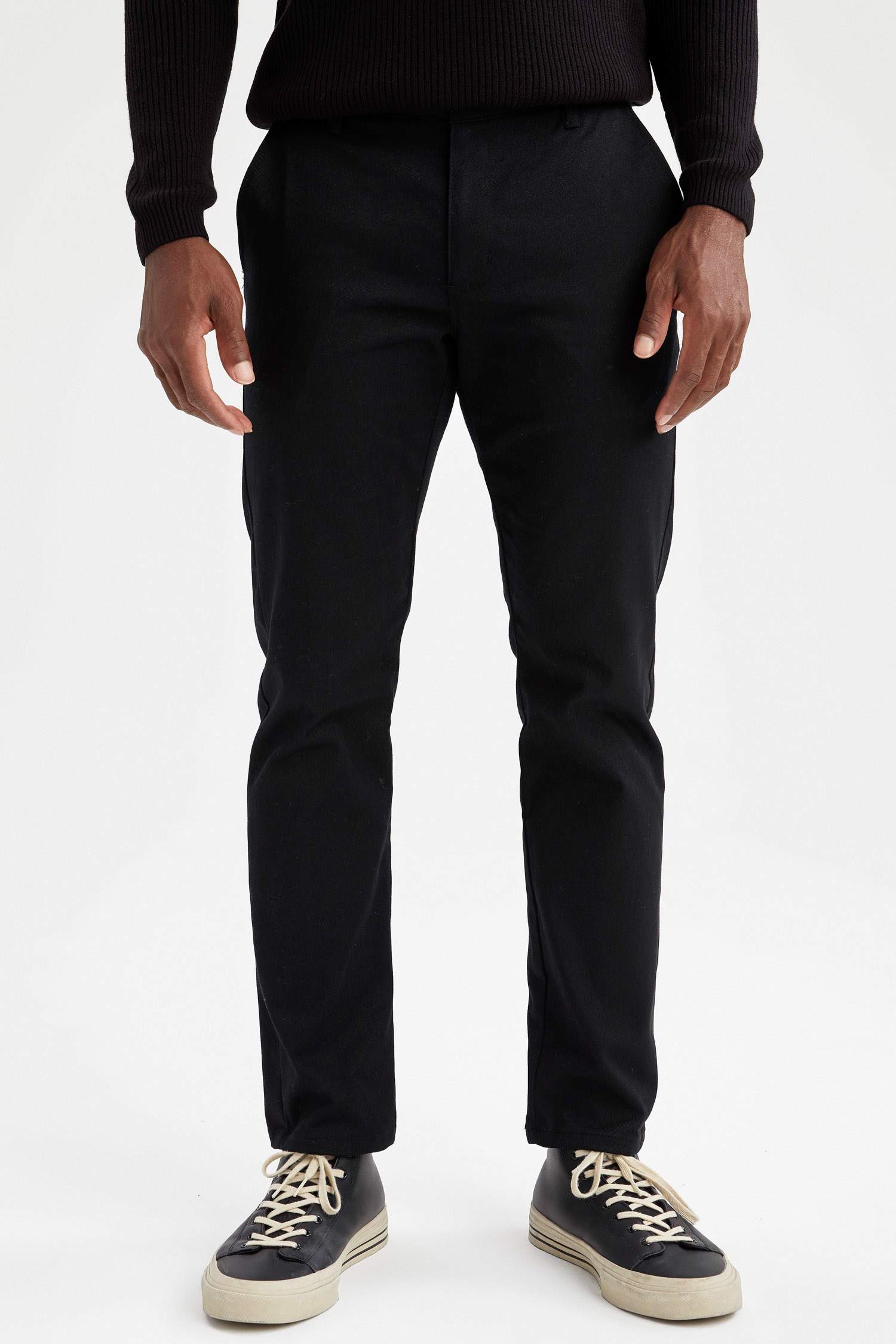 Regular Fit Basic Chino Pantolon