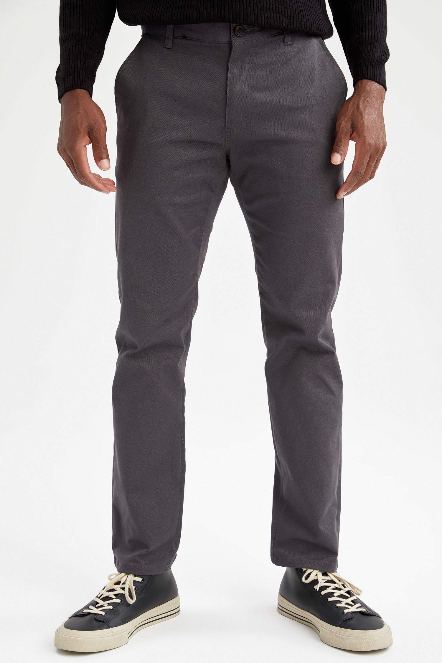 Regular Fit Basic Chino Pantolon