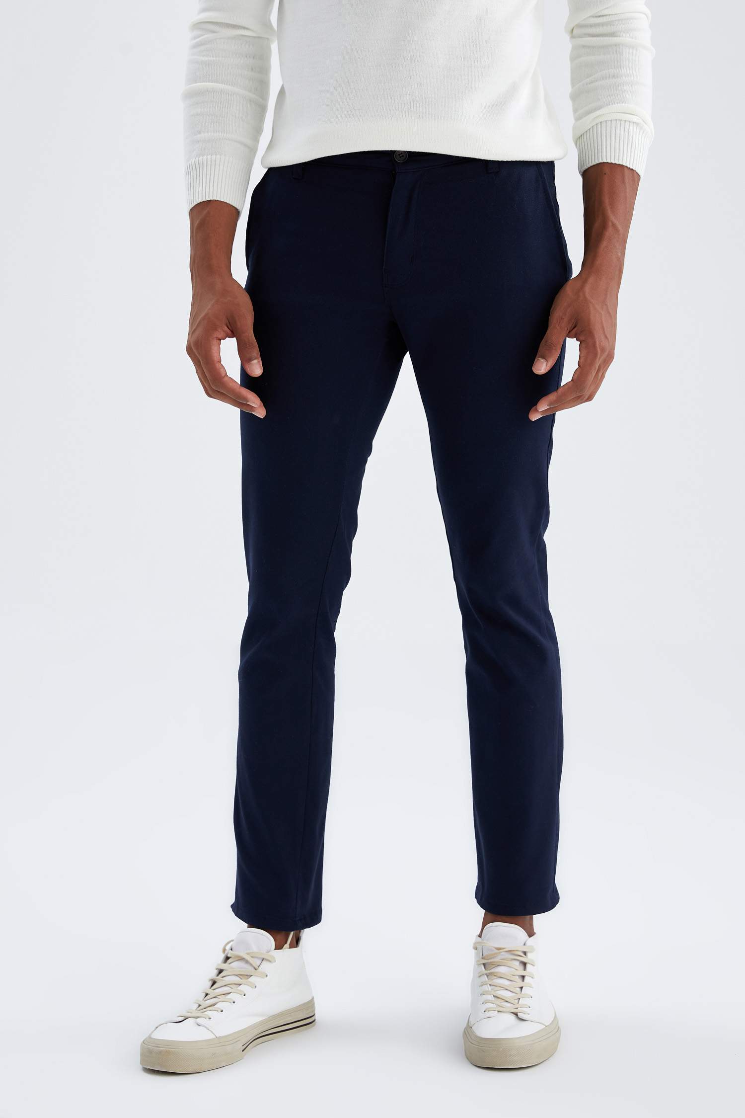 Slim Fit Basic 2'li Chino Pantolon