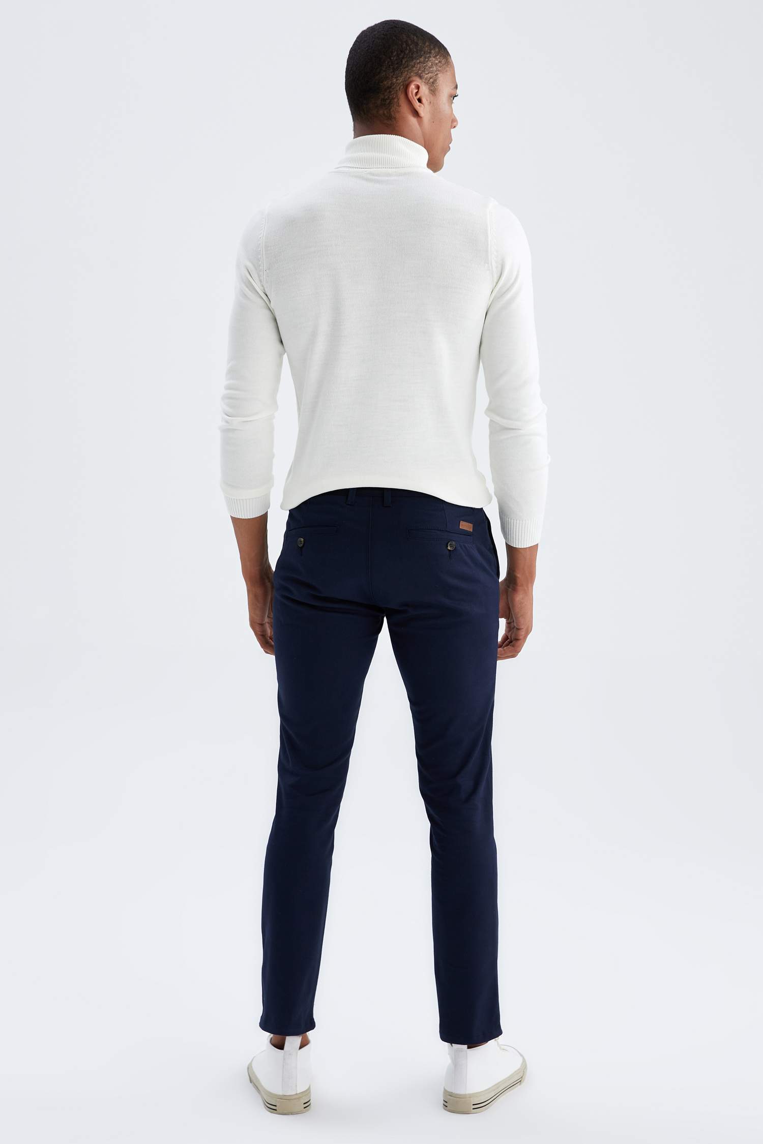 Slim Fit Basic 2'li Chino Pantolon