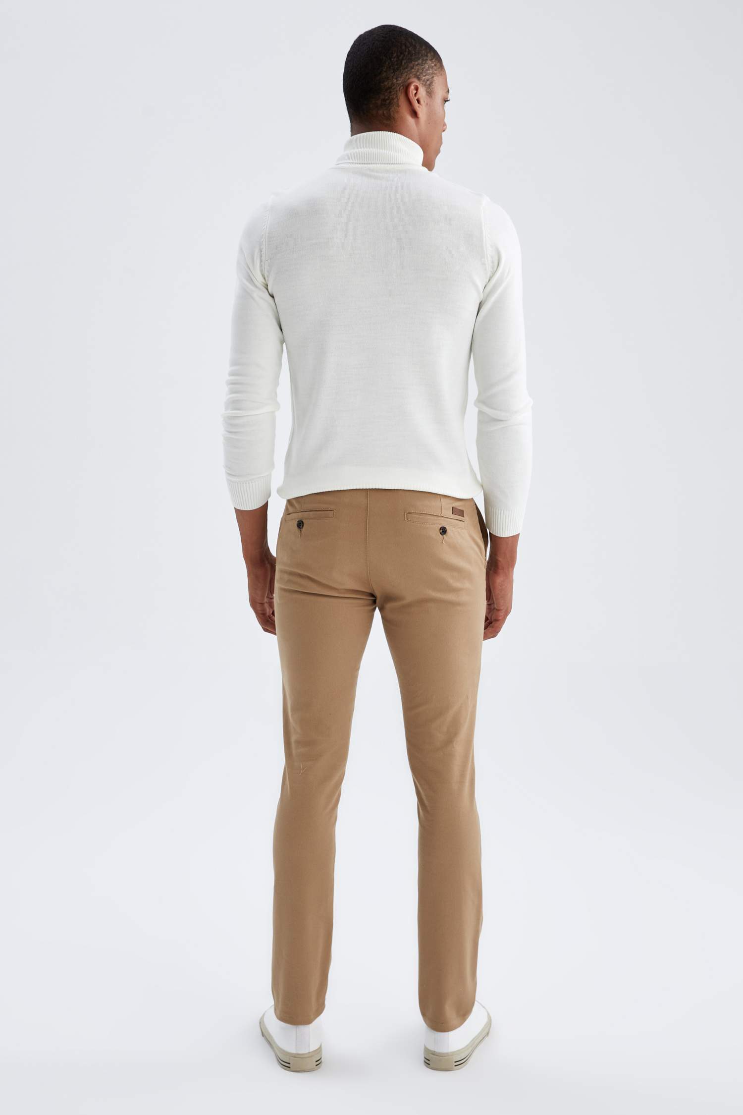 Slim Fit Basic 2'li Chino Pantolon