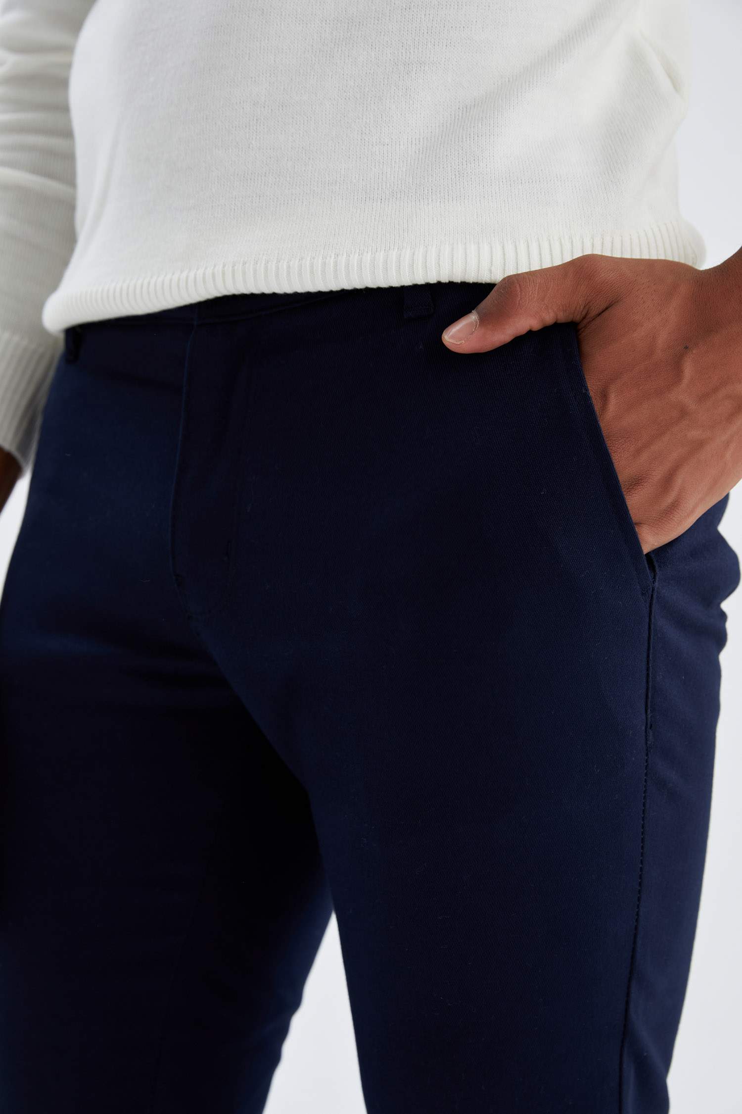 Slim Fit Basic 2'li Chino Pantolon