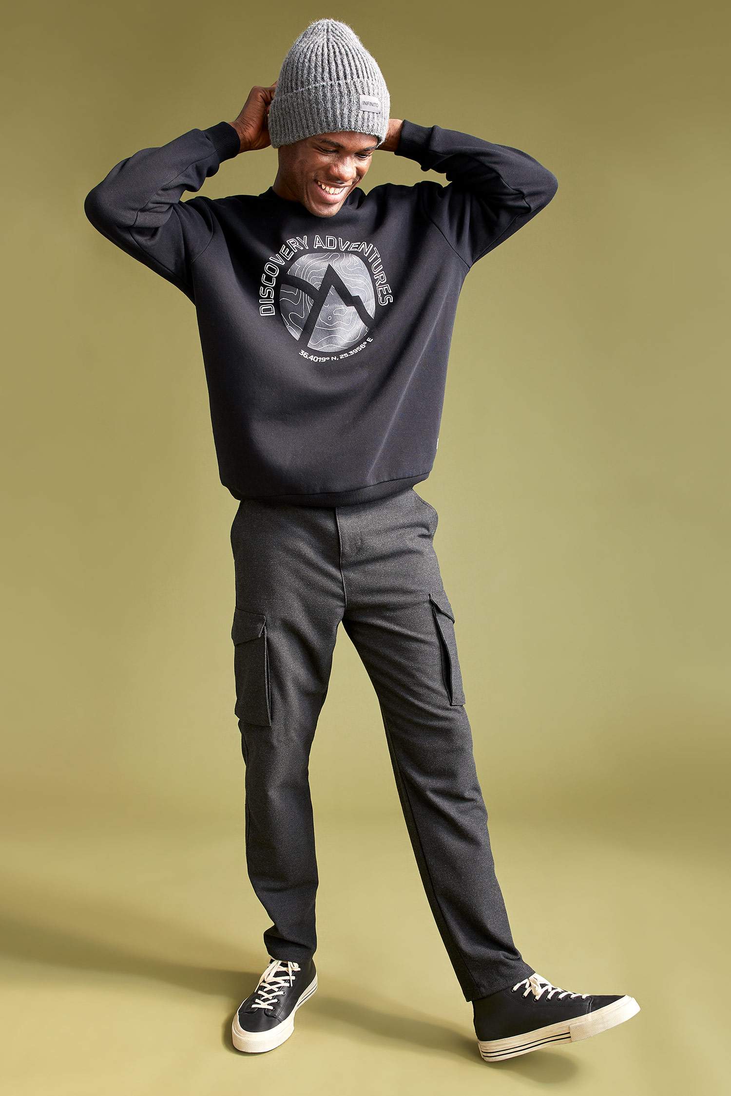 Regular Fit Kargo Cepli Pantolon