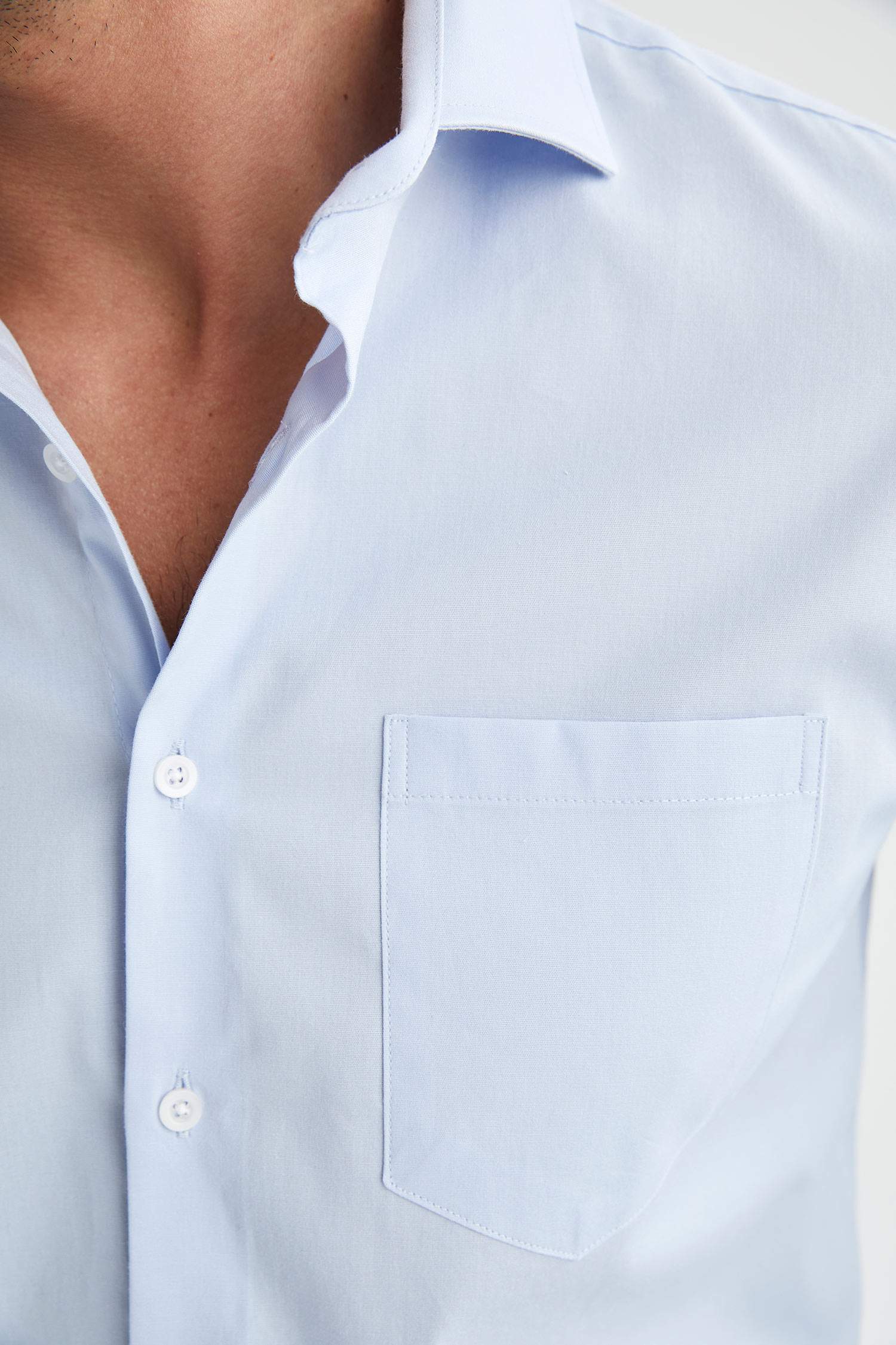 Modern Fit Klasik Uzun Kollu Gömlek