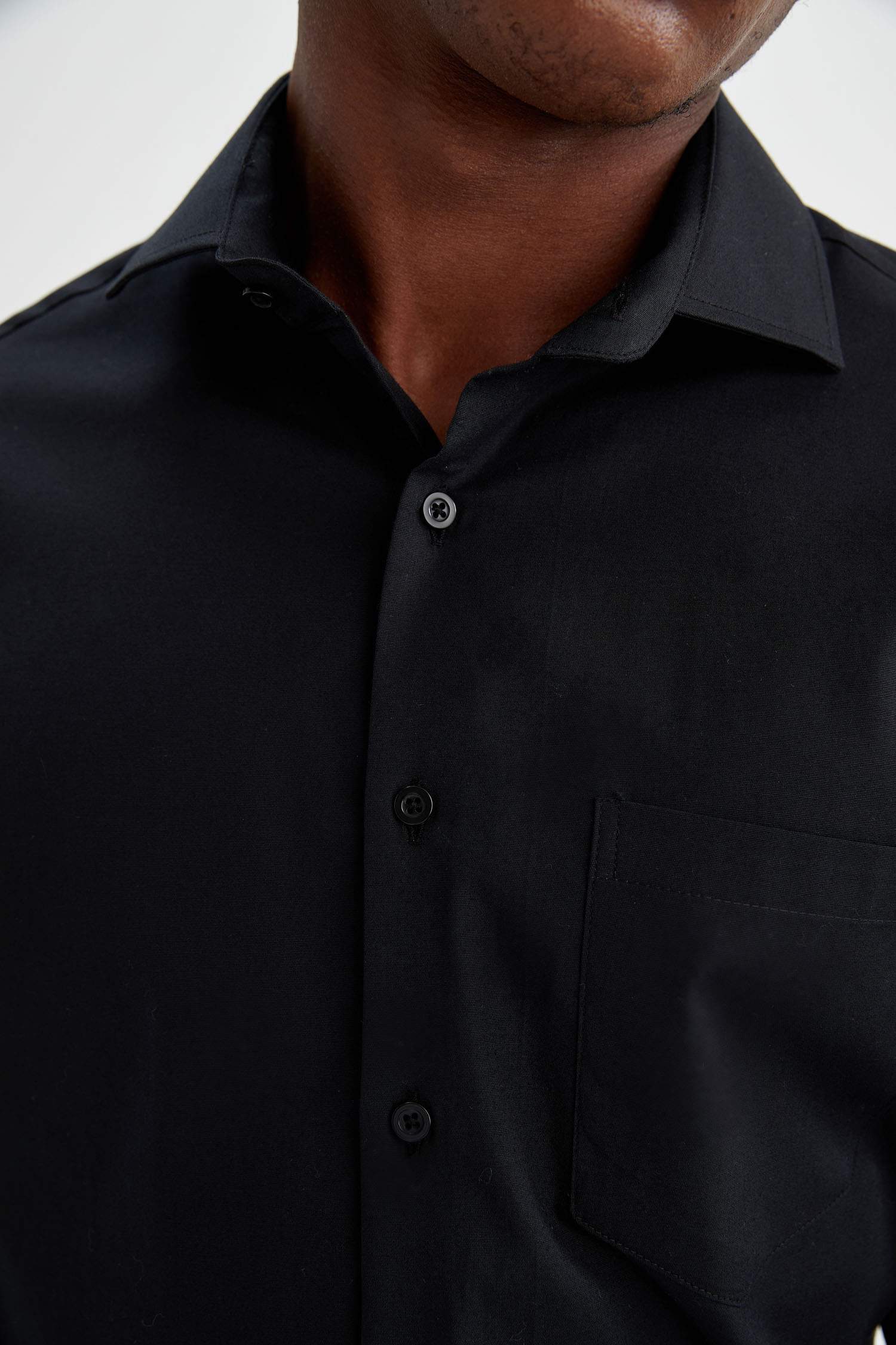 Modern Fit Klasik Uzun Kollu Gömlek