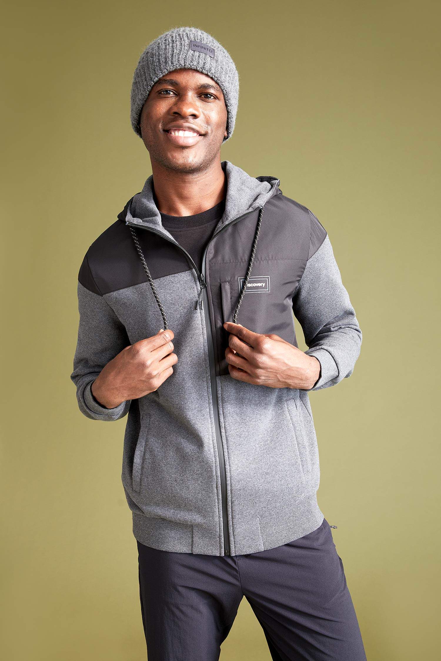 Regular Fit Kapüşonlu Fermuarlı Sweatshirt