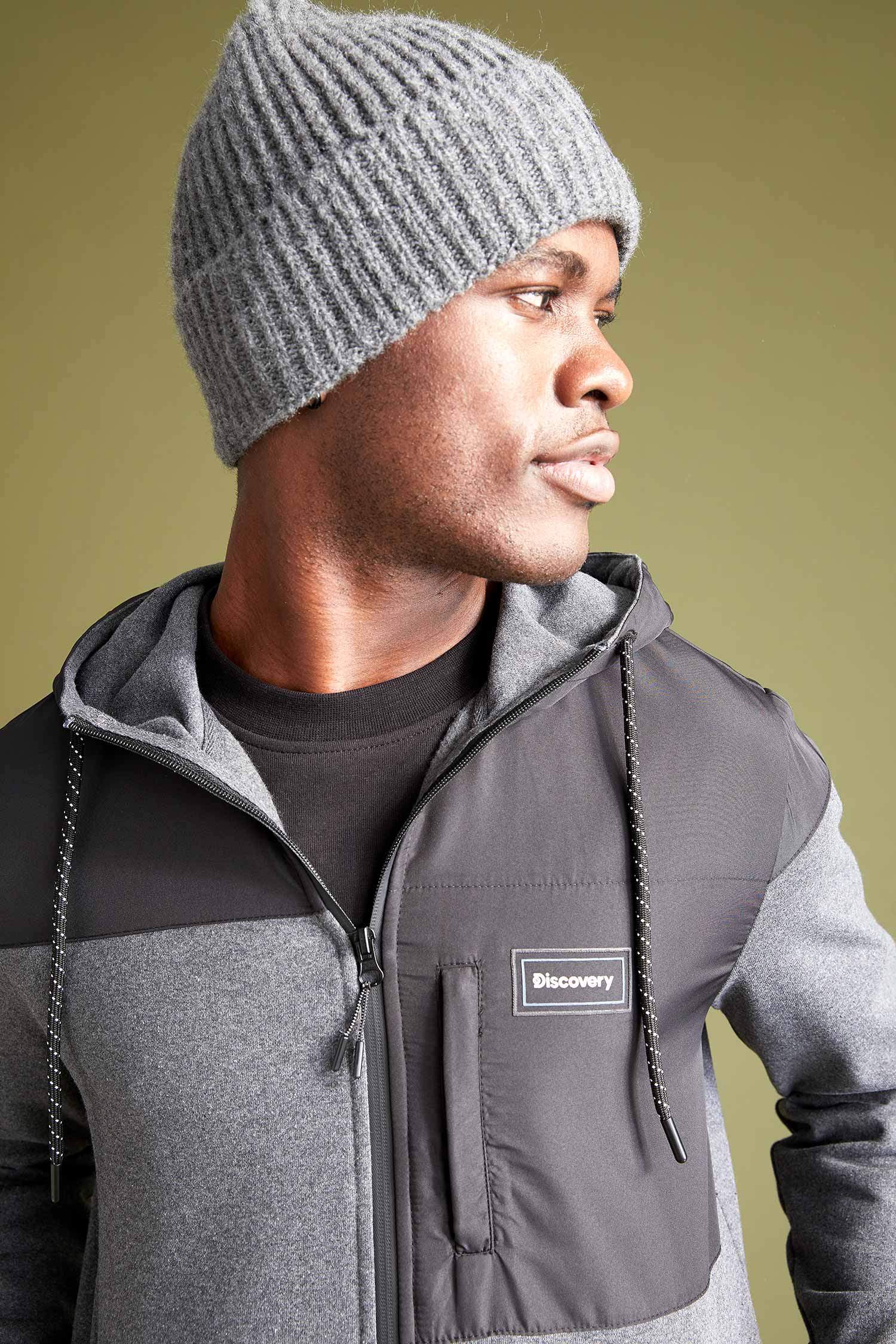 Regular Fit Kapüşonlu Fermuarlı Sweatshirt