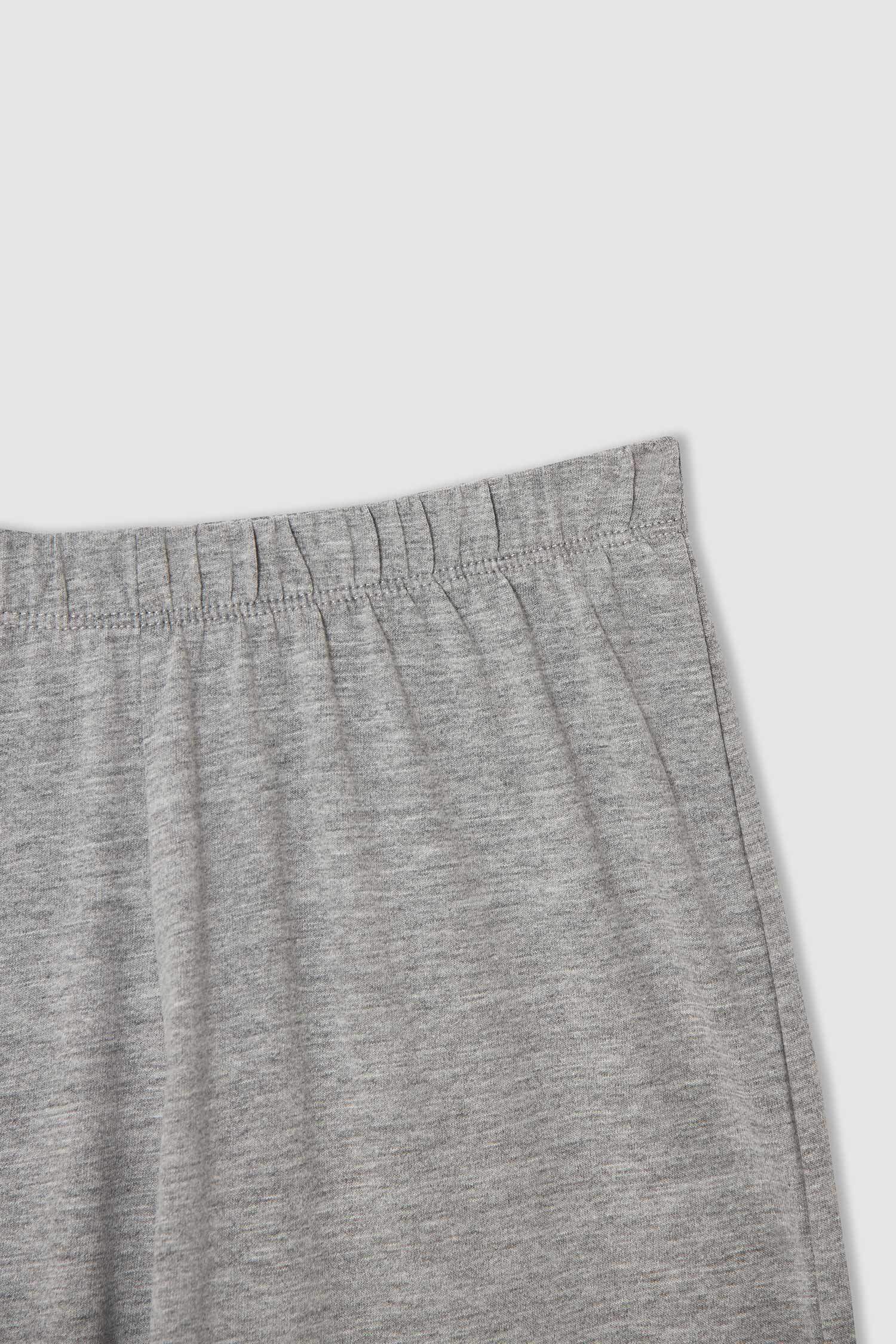 Kız Çocuk Unicorn Baskılı Kısa Kollu Pijama Takımı