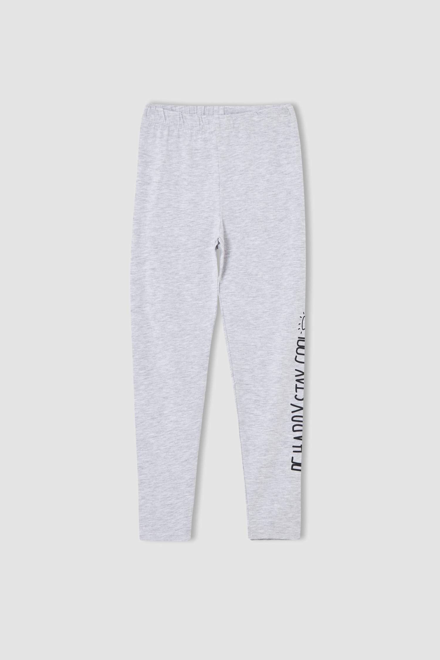 Kız Çocuk Baskılı Kısa Kollu Pijama Takımı